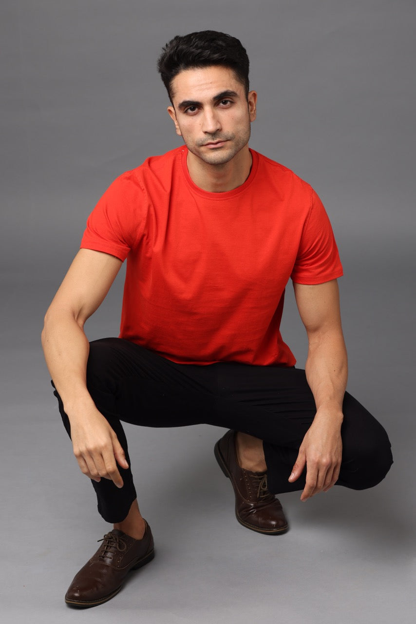 Alfaq Basic Premium Red Tshirt