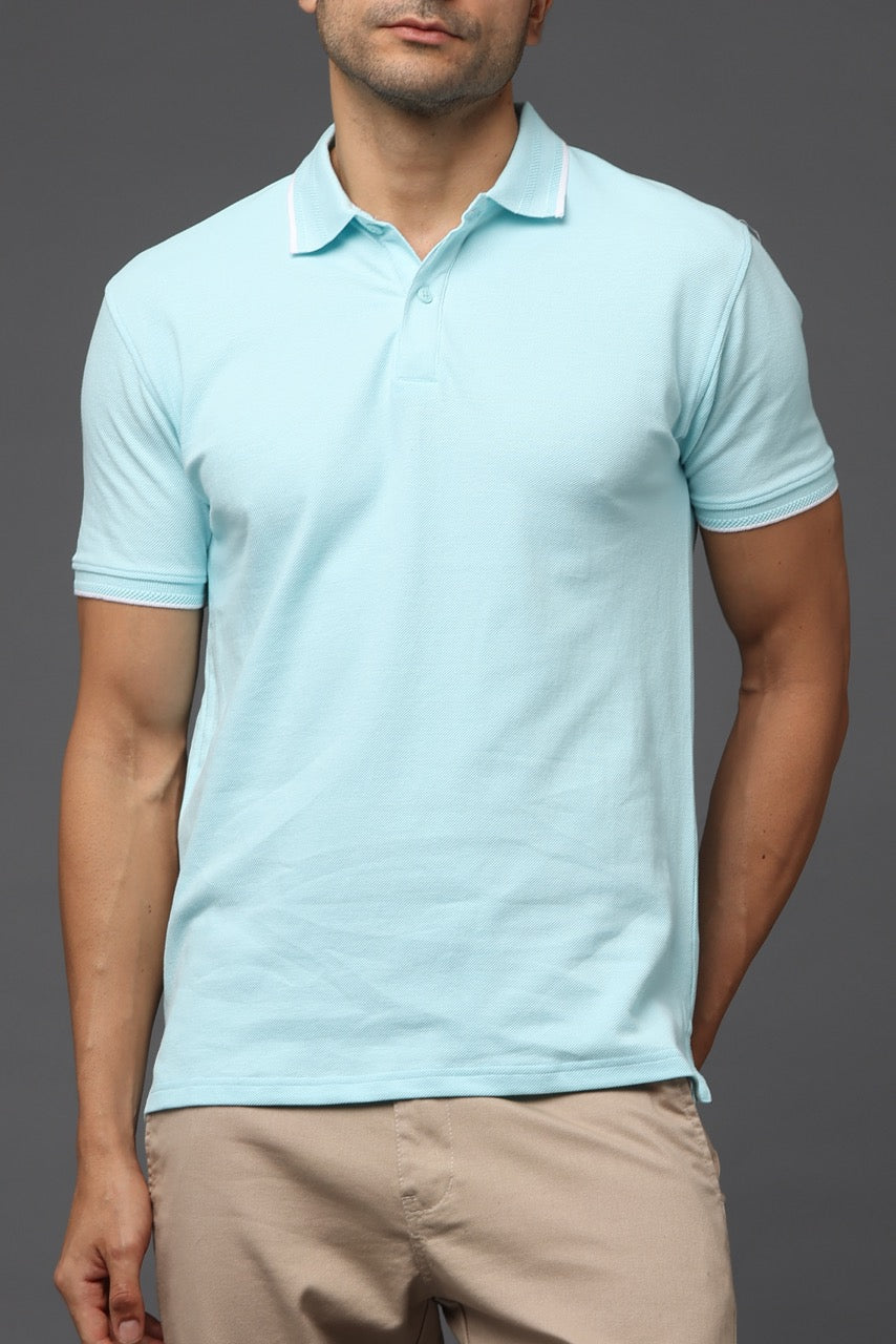 Alfaq Basics Mint Blue Tshirt