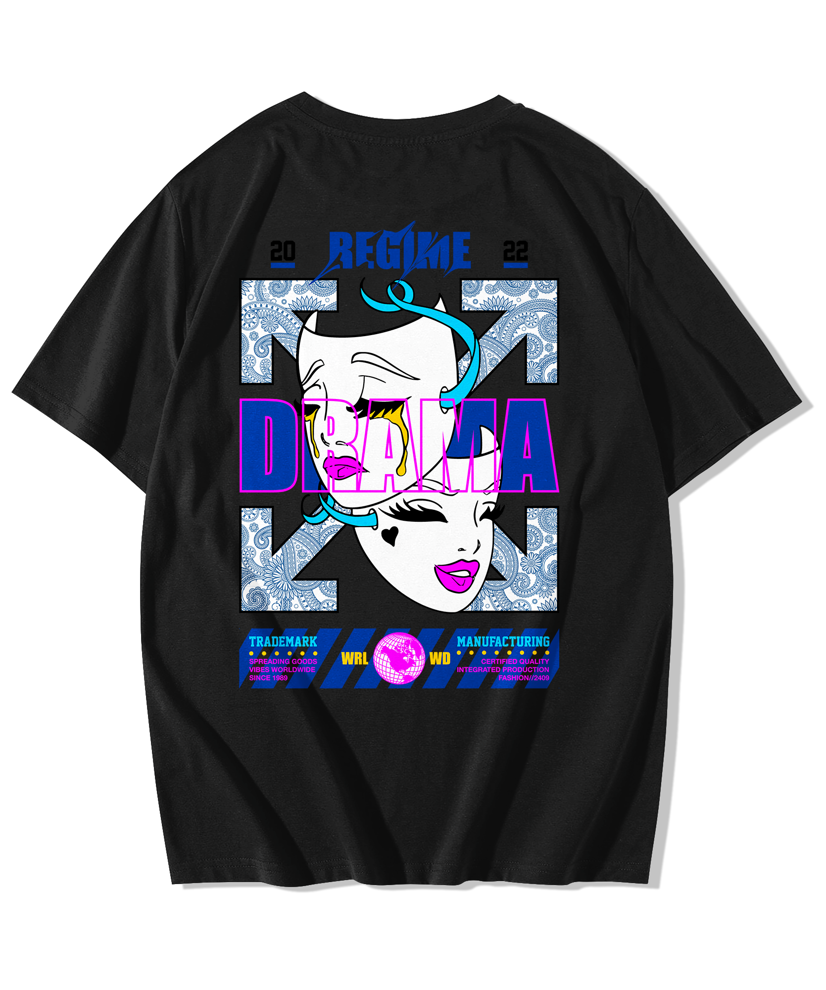 Alfaq Drama Oversized T-Shirt - Alfaq