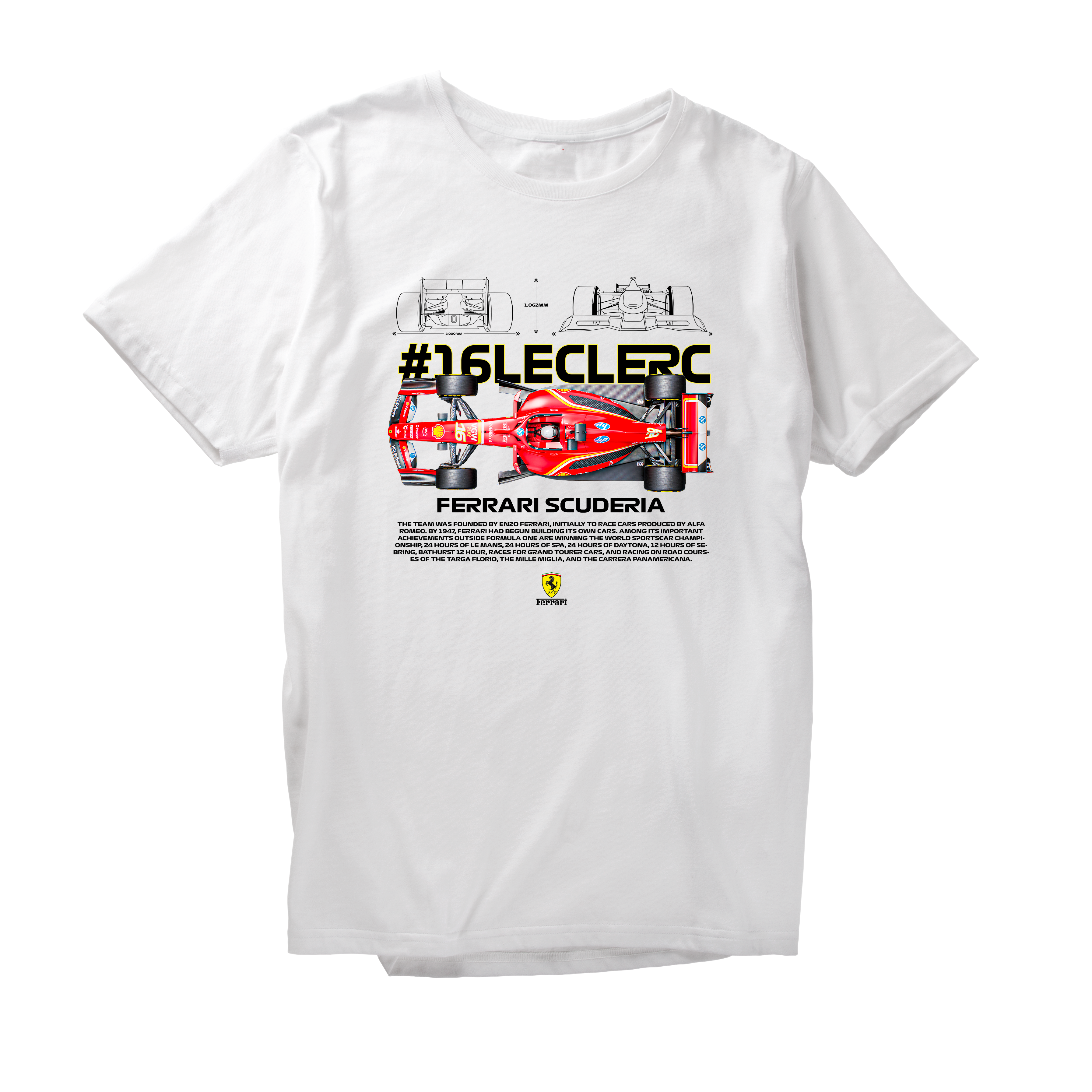 Alfaq 16 leclerc 2 T-Shirt
