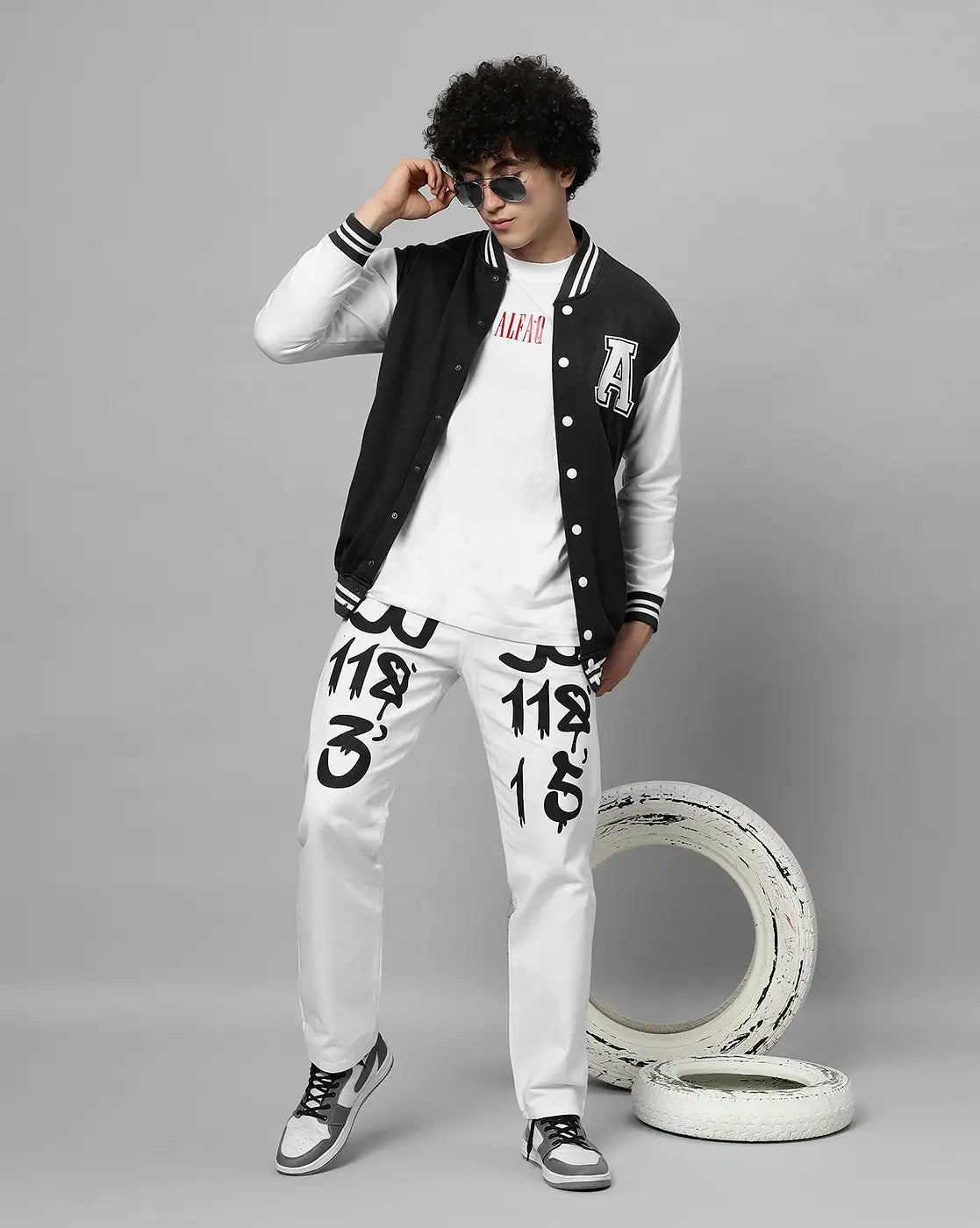 Alfaq Healed Varsity Jacket