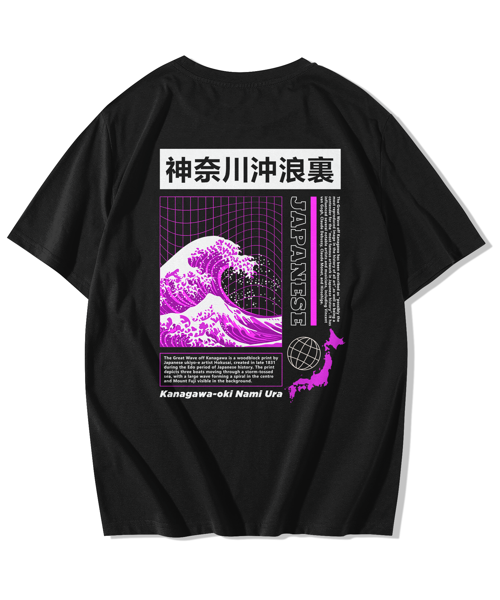 Alfaq Kanagawaoki Oversized T-Shirt - Alfaq