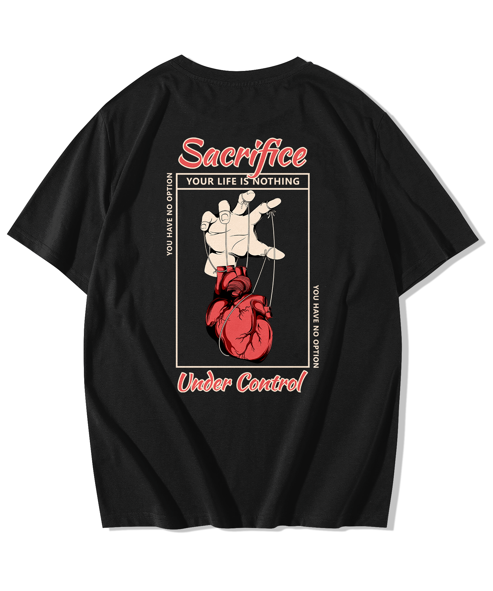 Alfaq Sacrifice Oversized T-Shirt - Alfaq