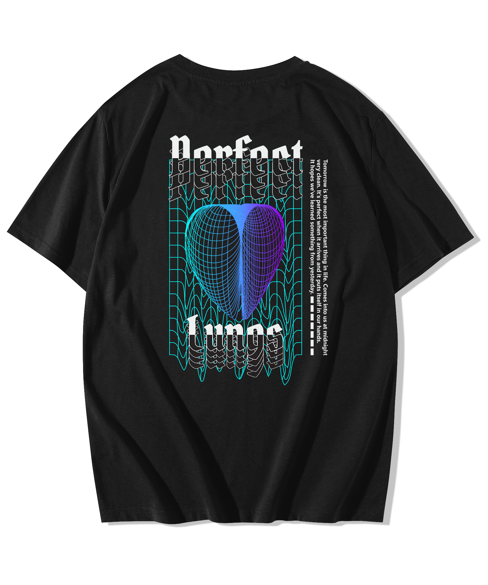 Alfaq Perfect lungs Oversized T-Shirt - Alfaq