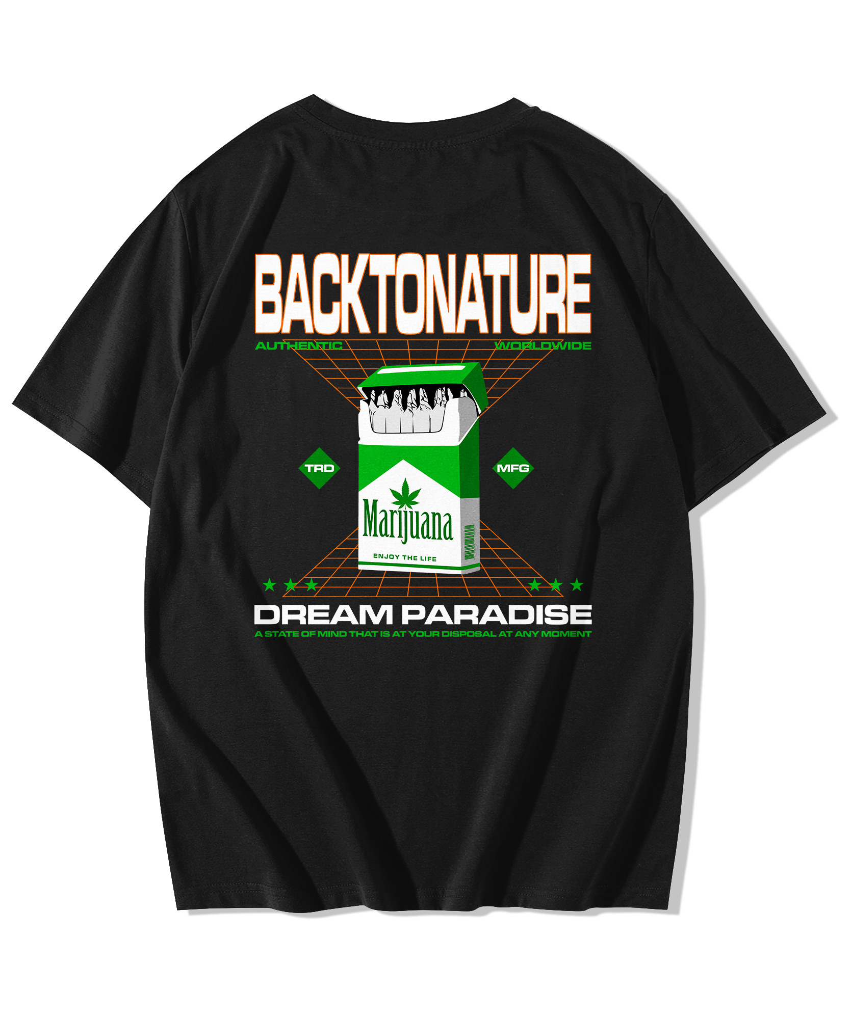 Alfaq Back To Nature Oversized T-Shirt - Alfaq