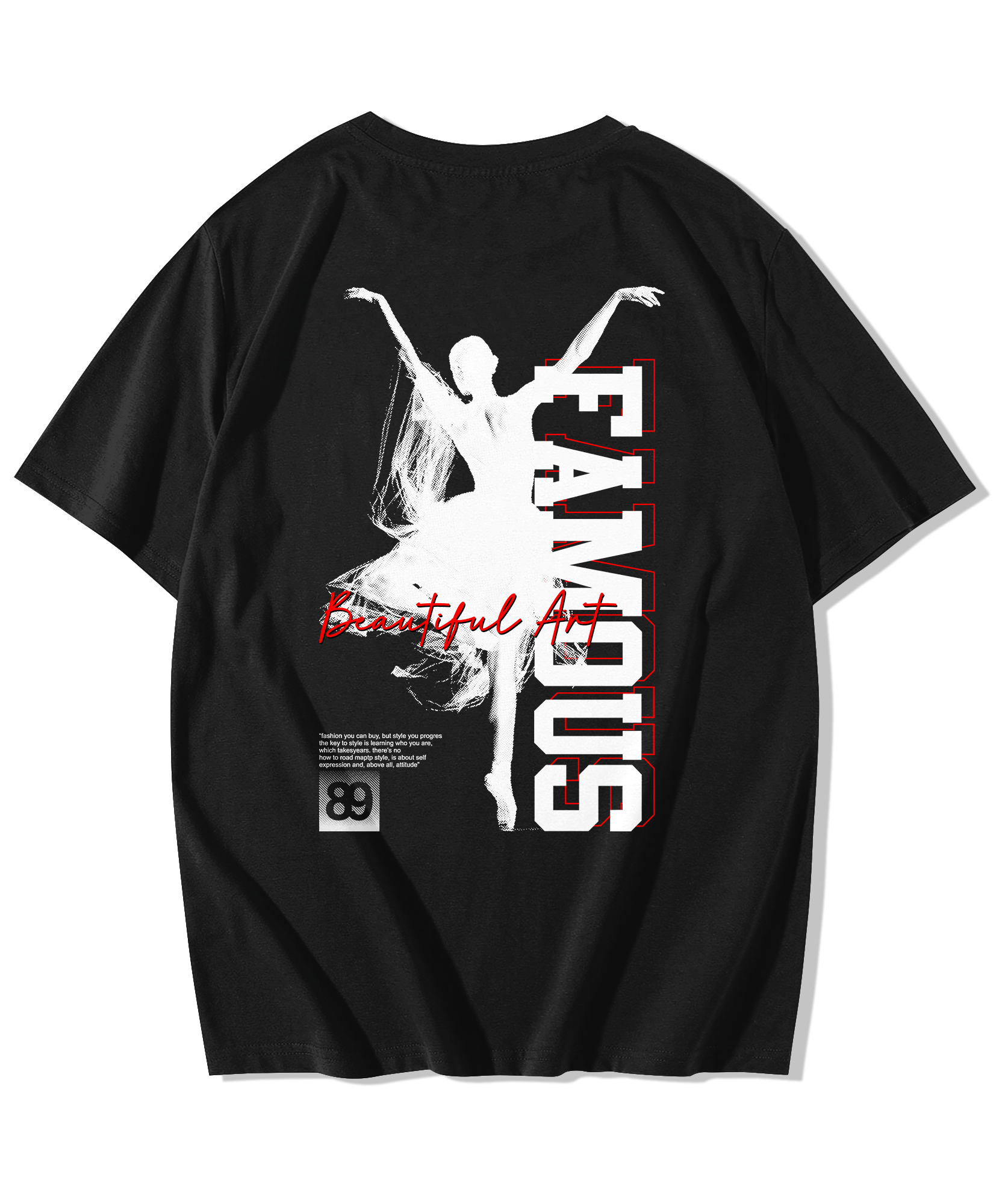 Alfaq Famous Oversized T-Shirt - Alfaq