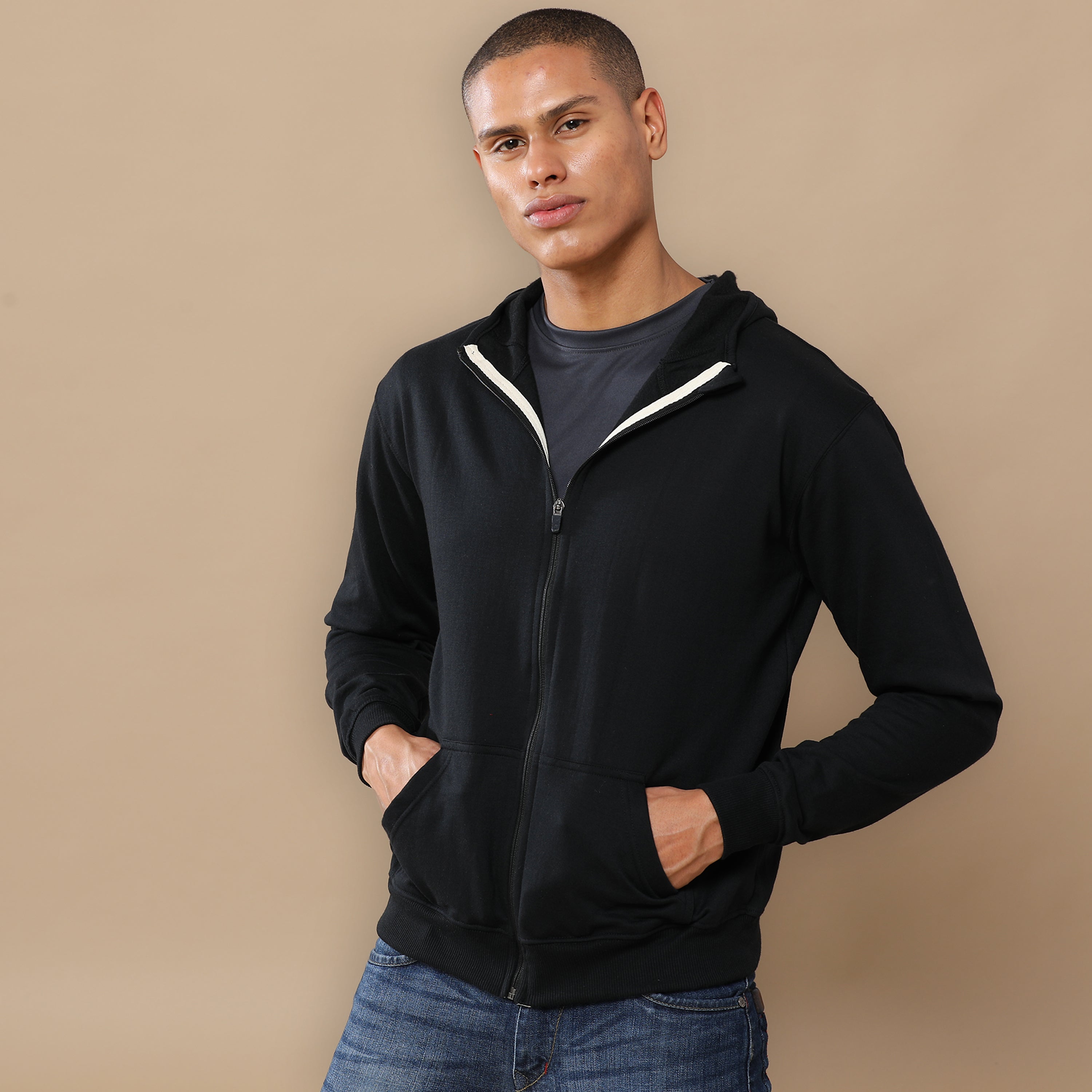 Alfaq Basics Zipper Hoodie