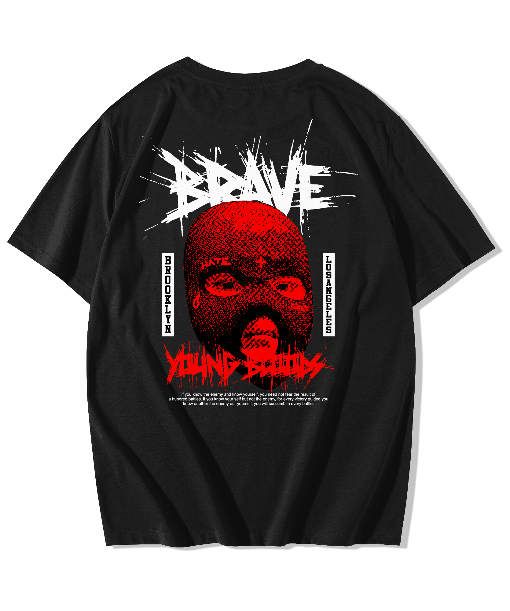Alfaq Brave Oversized T-Shirt - Alfaq