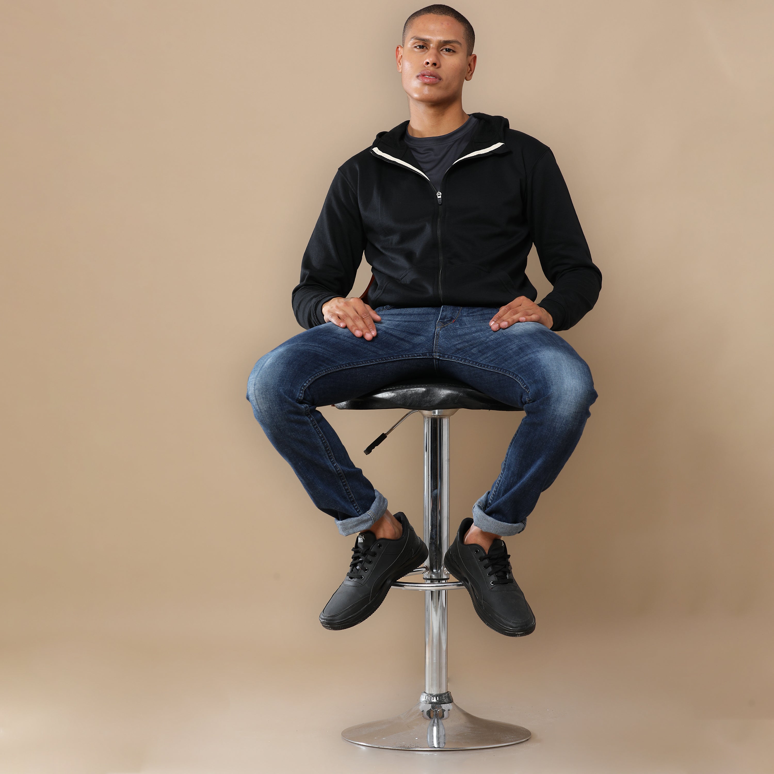 Alfaq Basics Zipper Hoodie