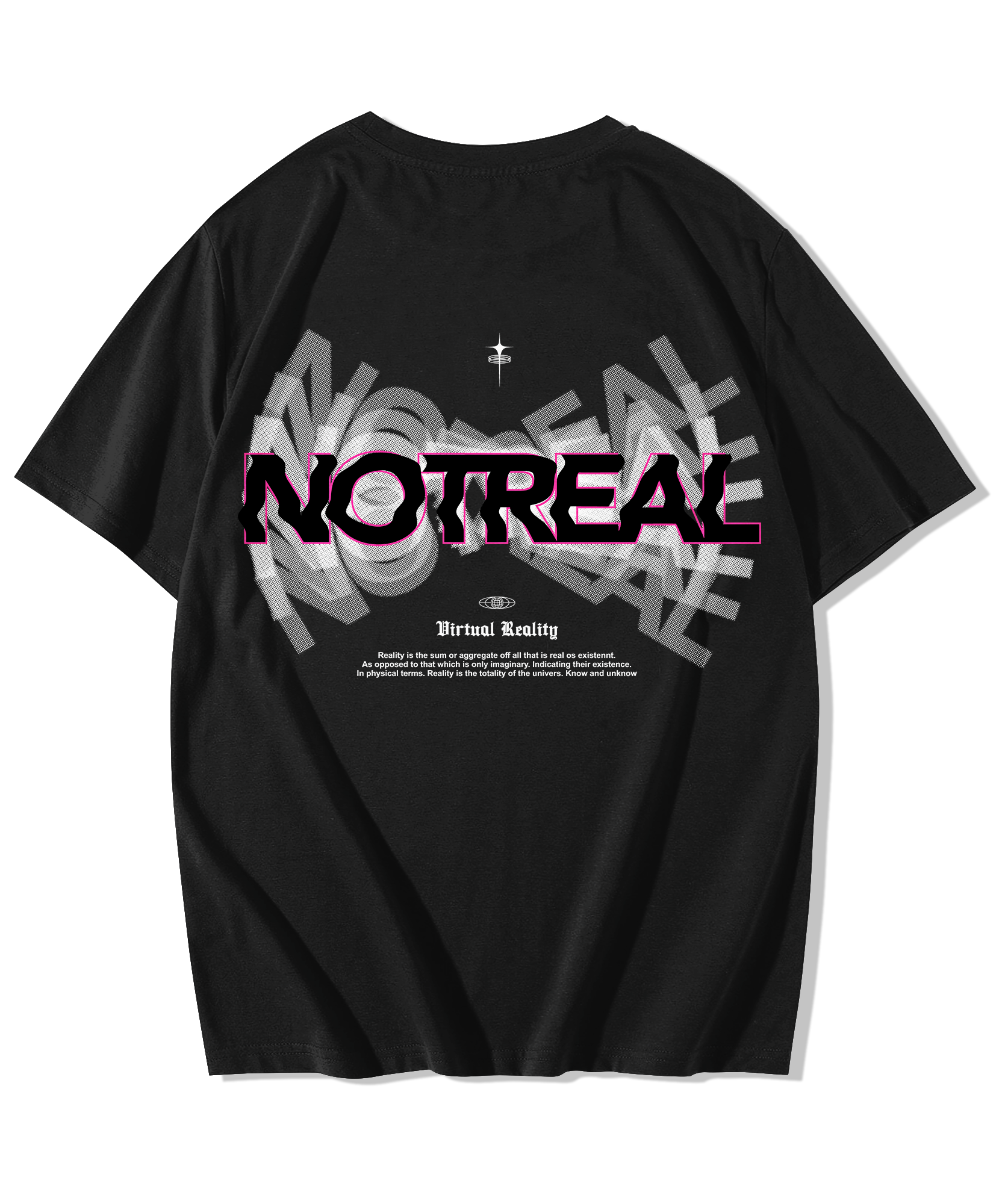 Alfaq Notreal Oversized T-Shirt - Alfaq