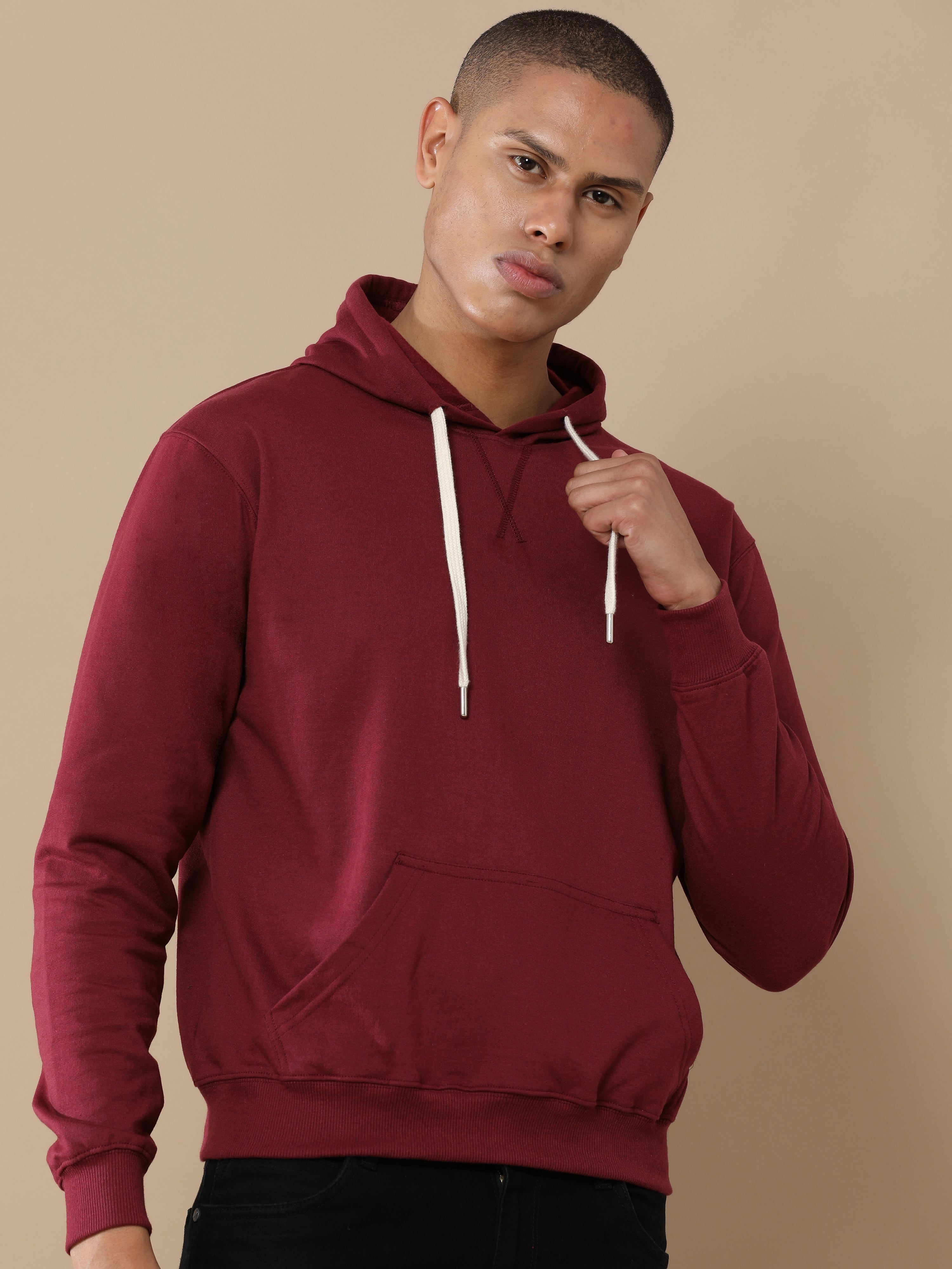 Alfaq Basics French Wine Hoodie