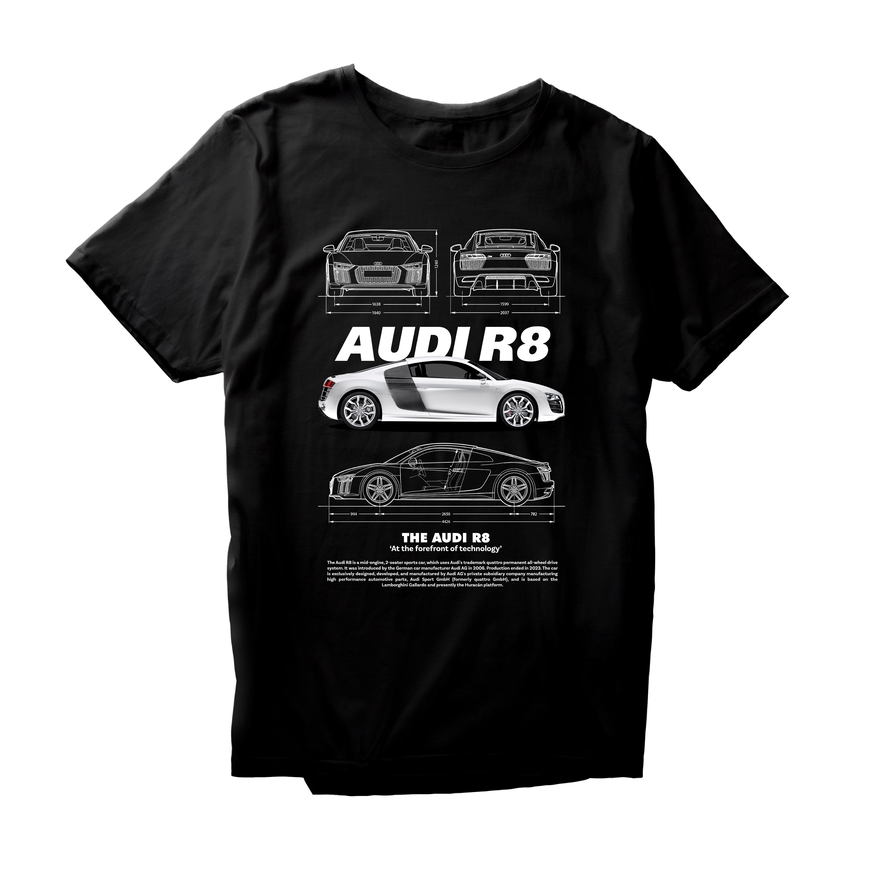 Alfaq AUDI R8 2 T-Shirt