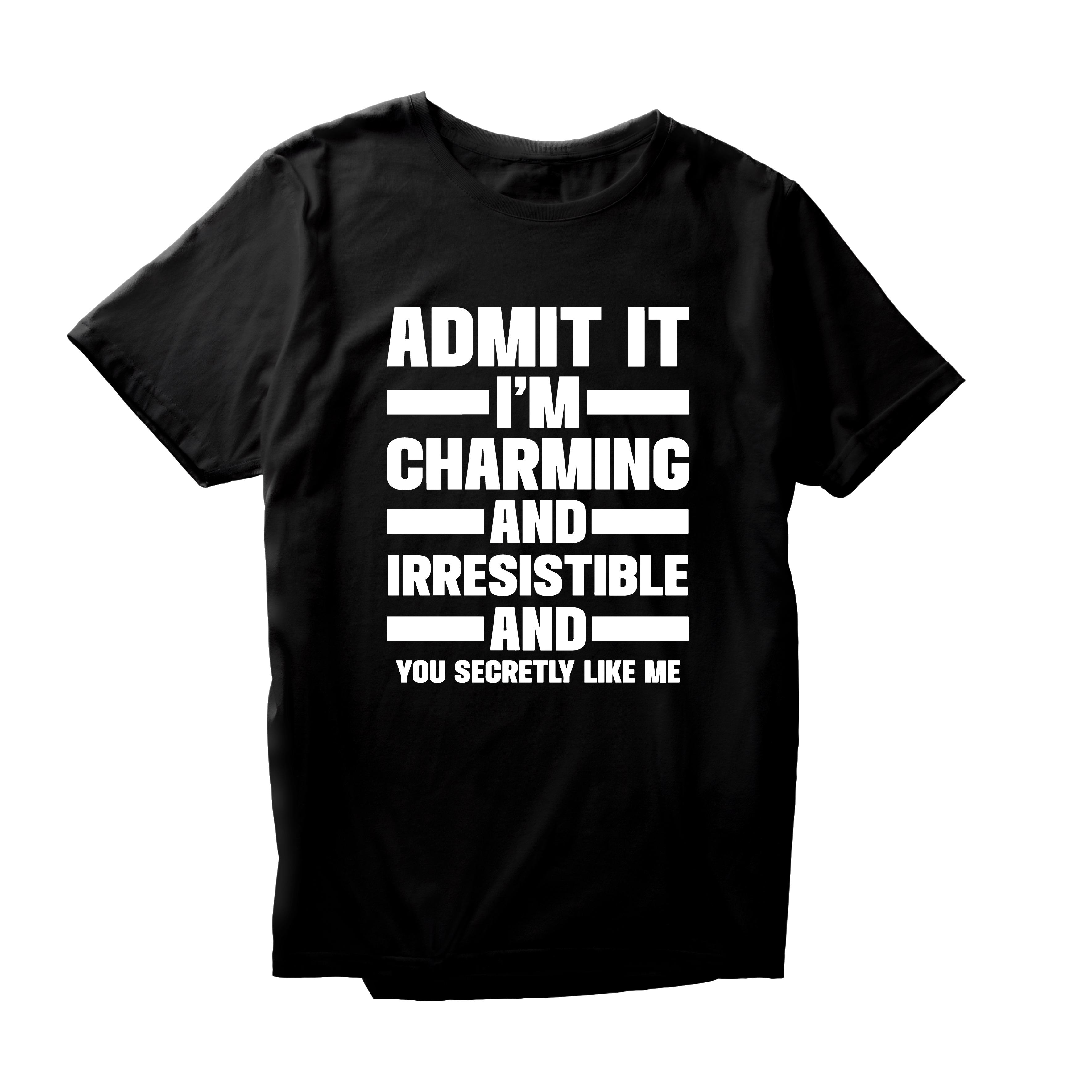 Alfaq Admit It I'M Charming And Irresistible T-Shirt