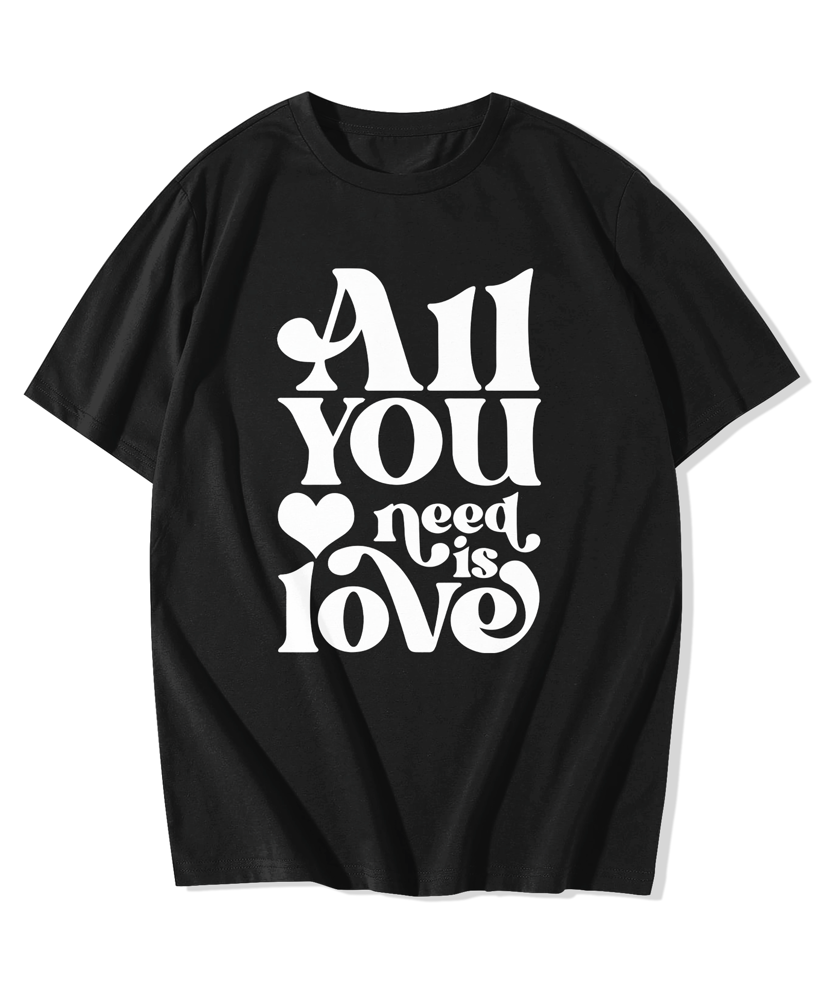 Alfaq All U Need Is Love T-shirt - Alfaq