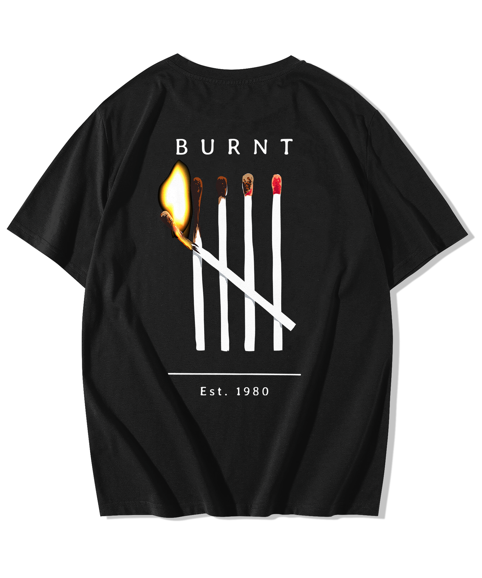 Alfaq  Burnt Oversized T-Shirt - Alfaq