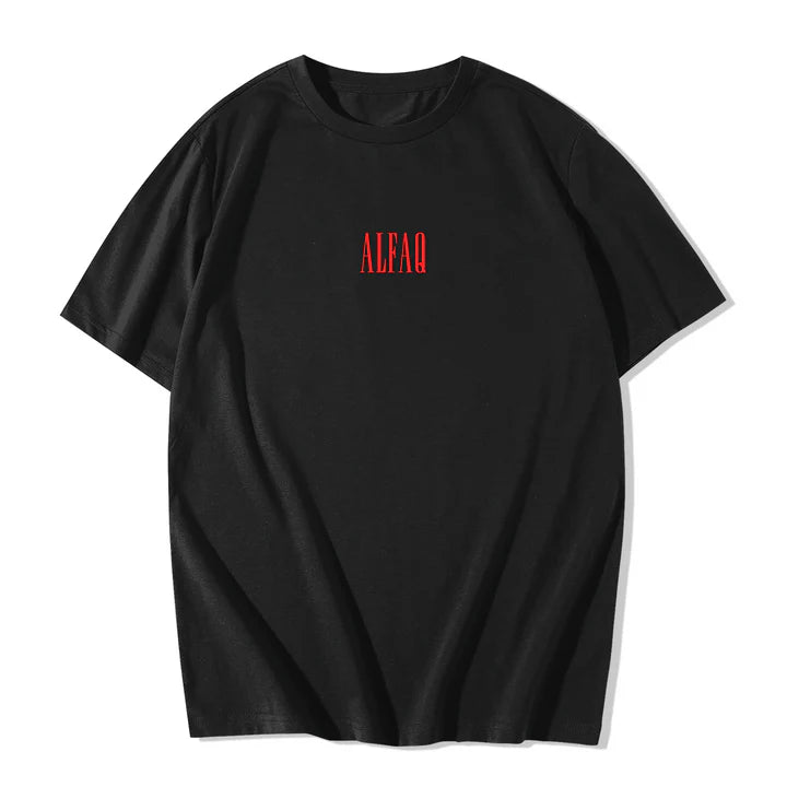 Alfaq  Burnt Oversized T-Shirt - Alfaq