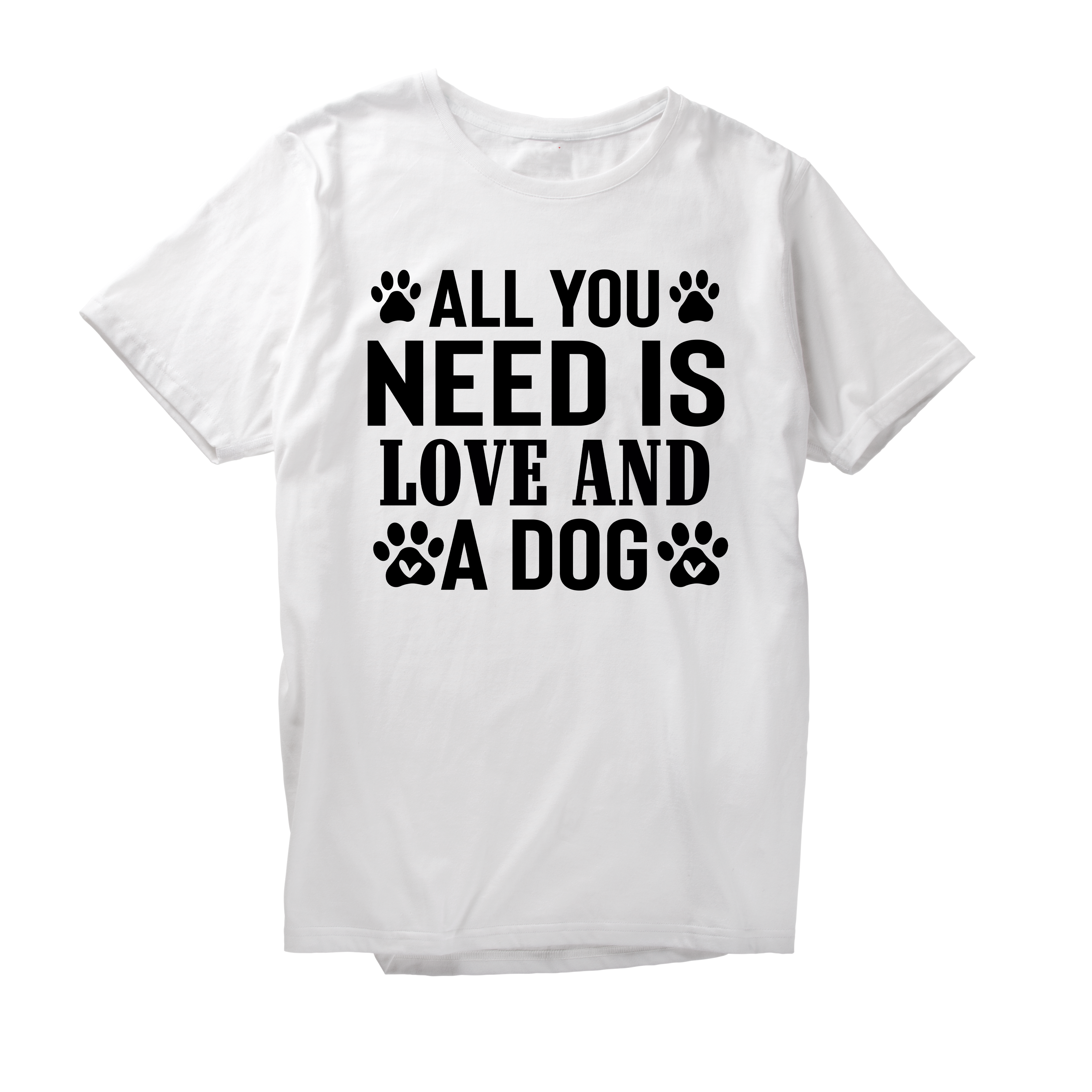 Alfaq All You Need Is Love And A dog T-Shirt