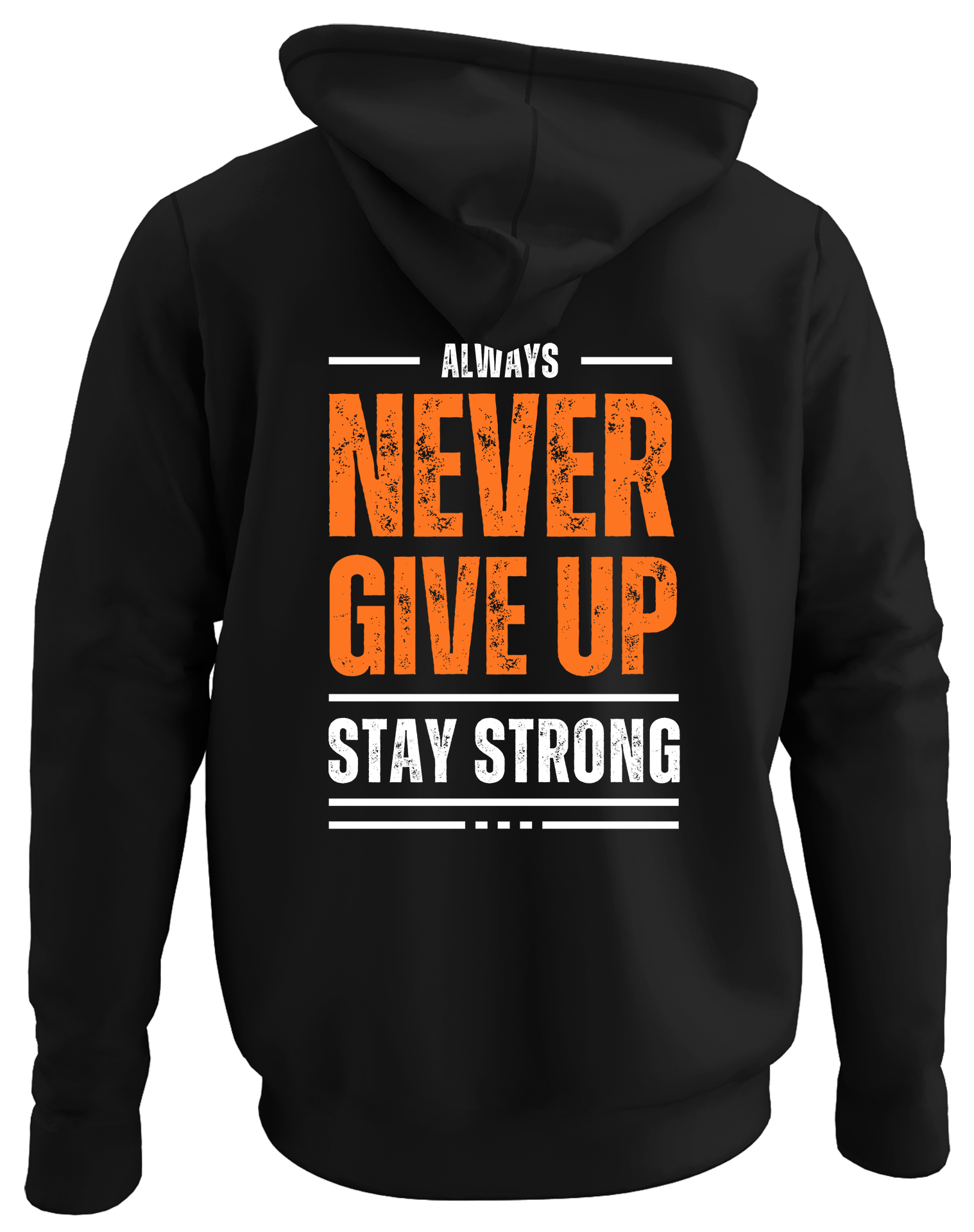 Alfaq Always Never Give Up Hoodie