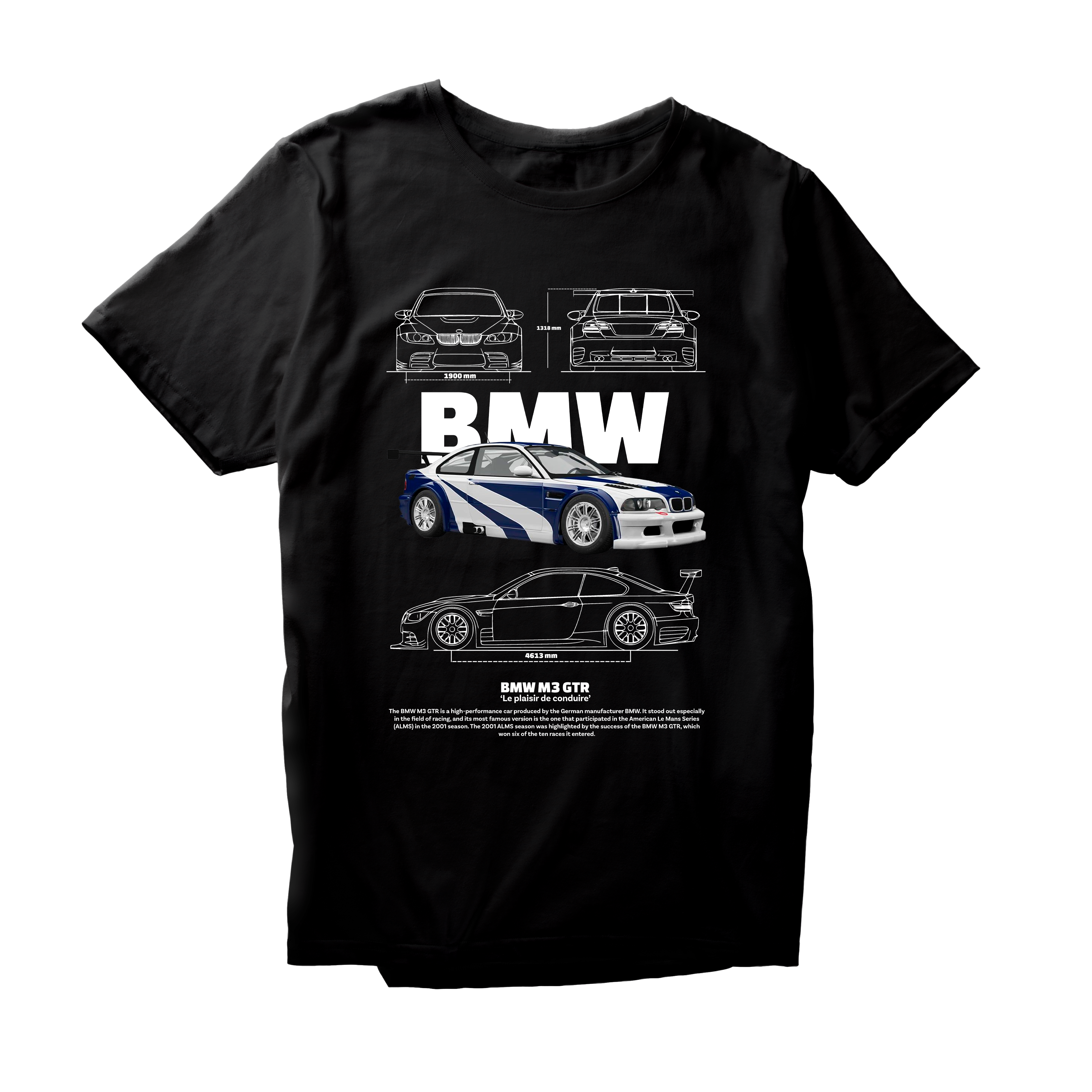 Alfaq BMW M3 GTR W T-Shirt