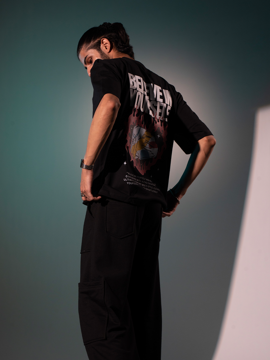 "Believe in Yourself" back print tshirt