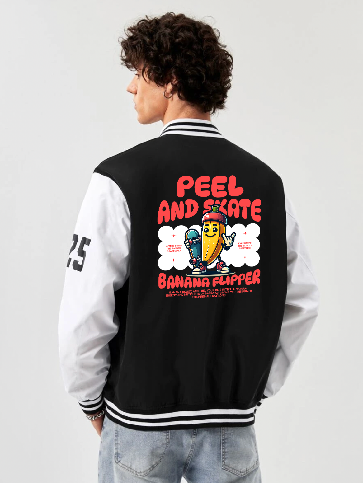 Banana Varsity Jacket for men