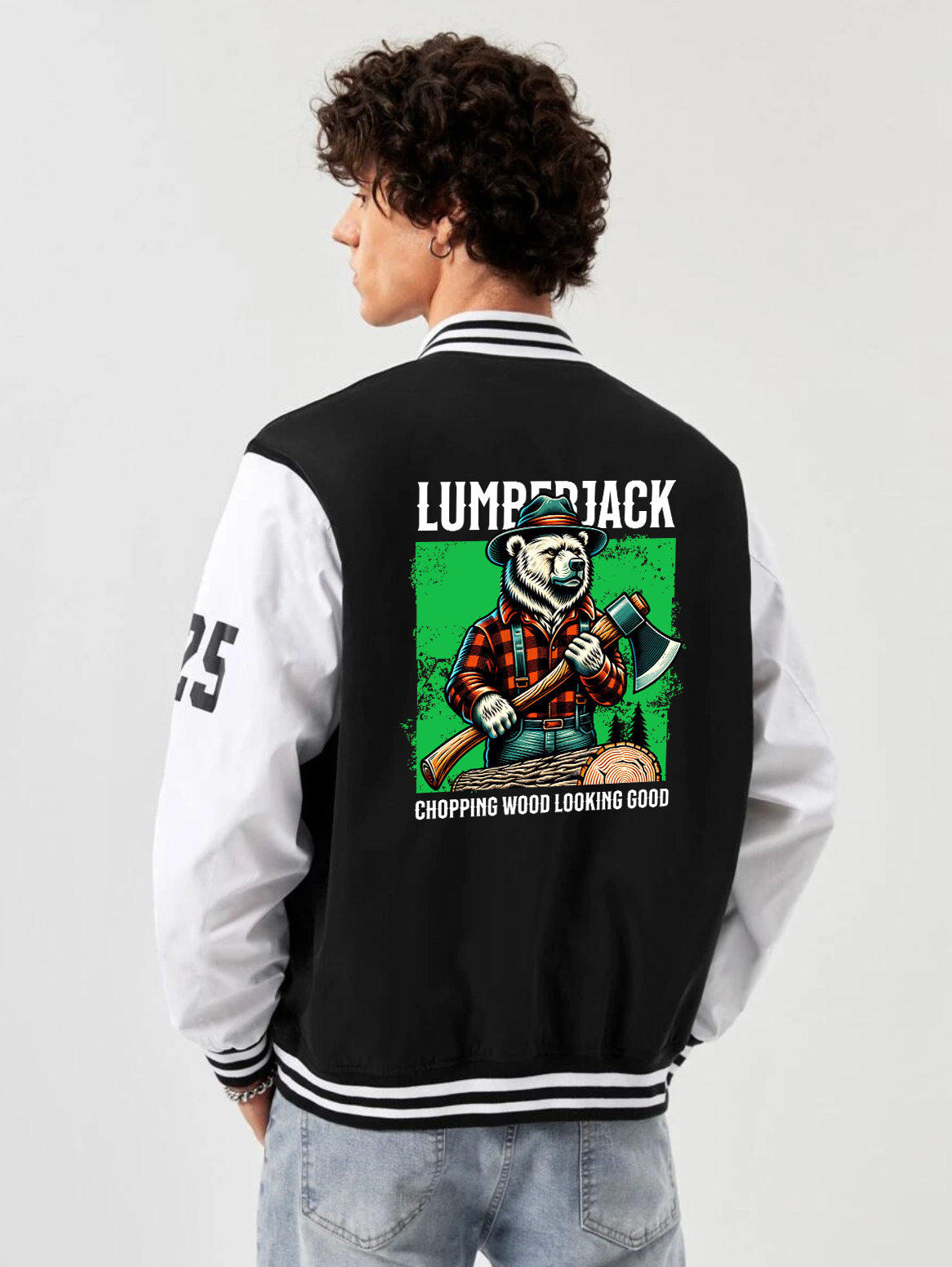 Lumberjack Varsity Jacket