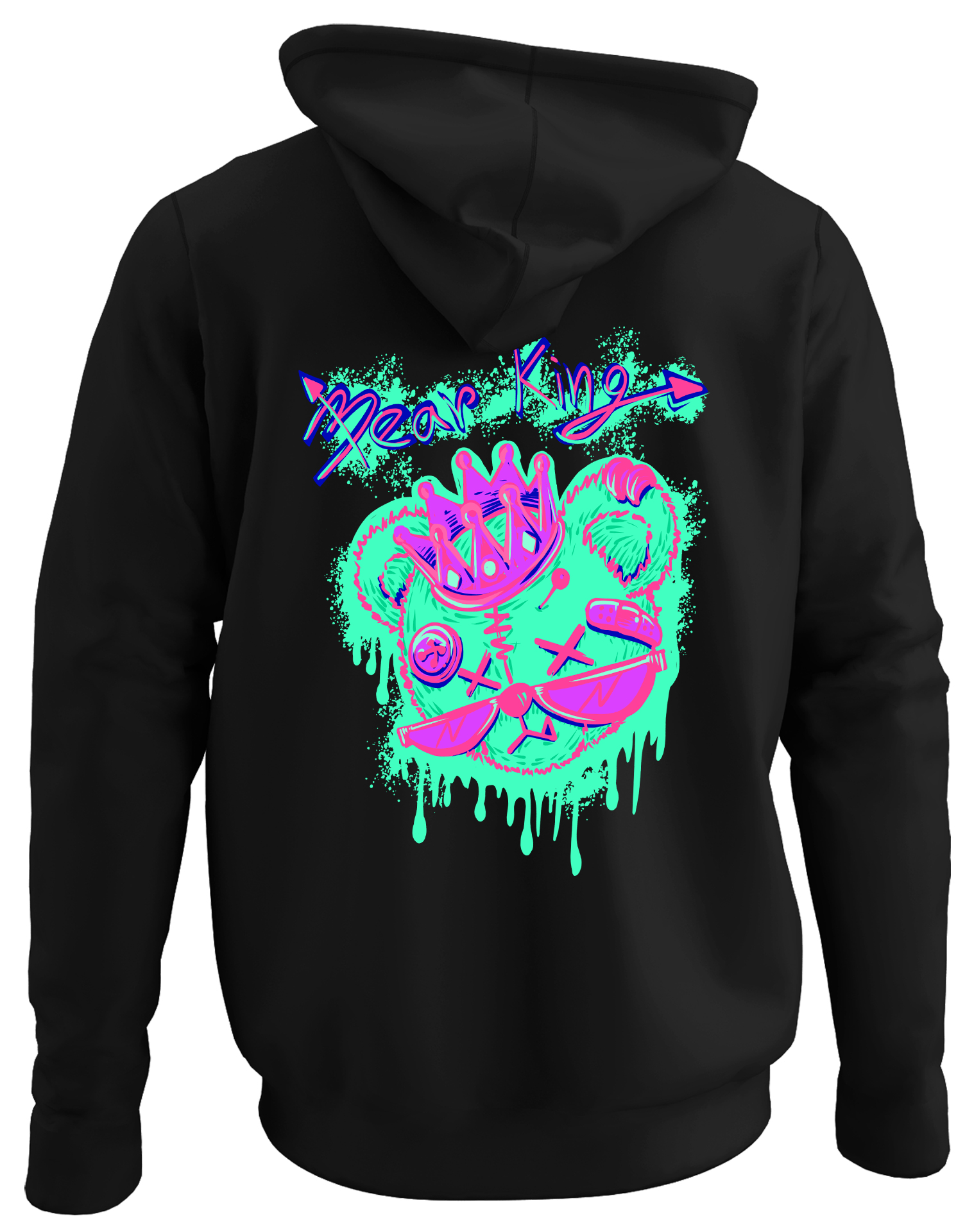 Alfaq Bear king hoodie