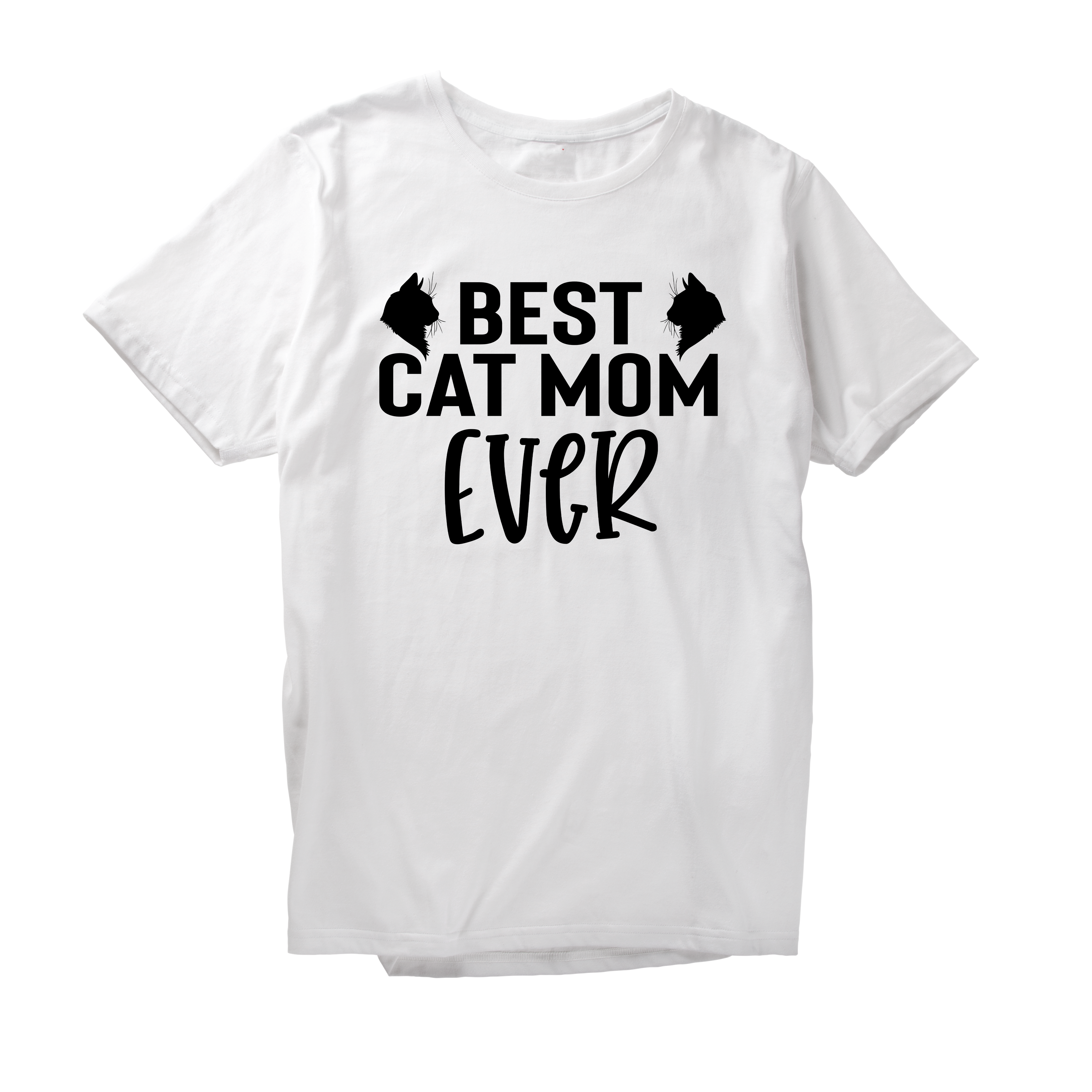 Alfaq Best cat mom ever T-Shirt