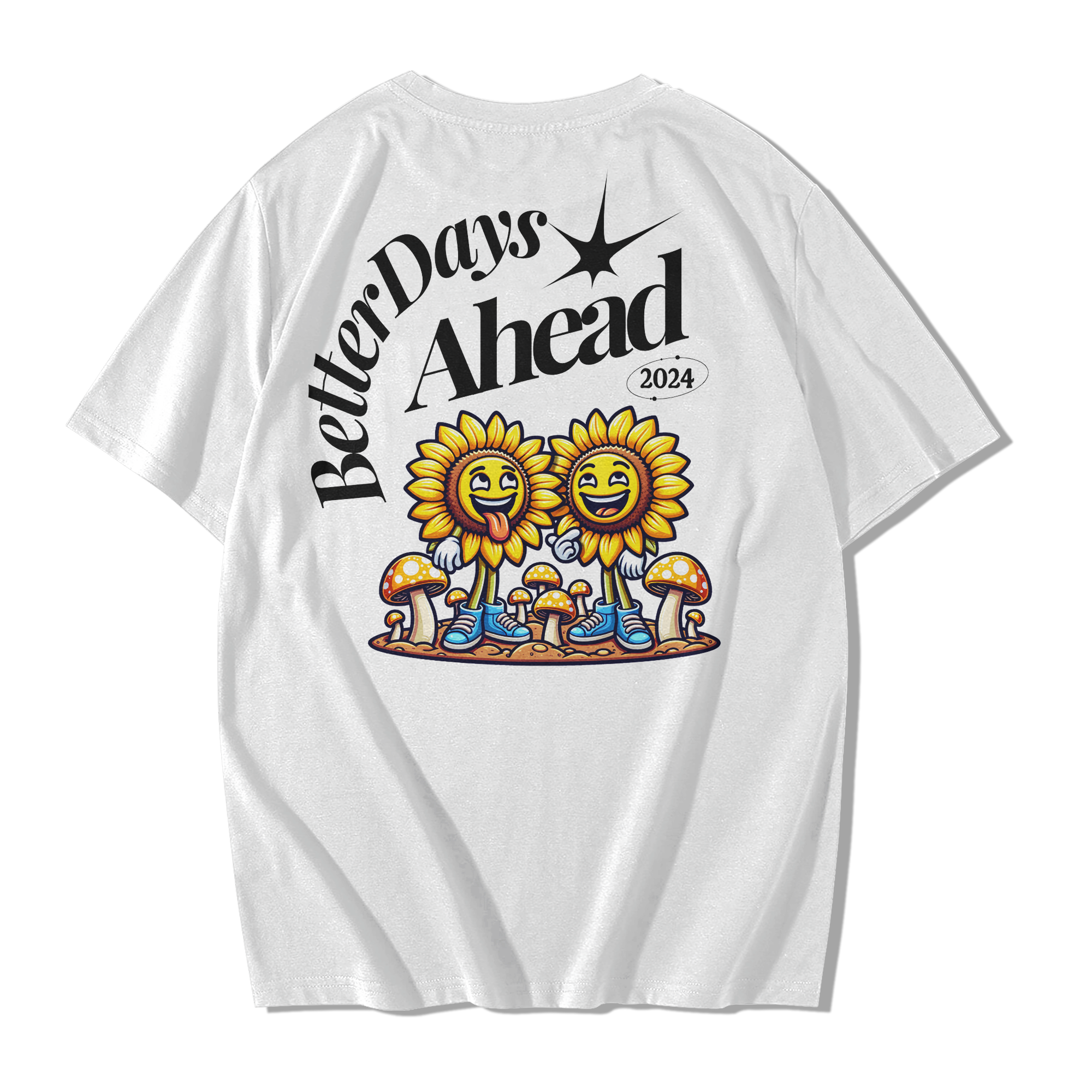 Alfaq Better Days Ahead Oversized T-Shirt