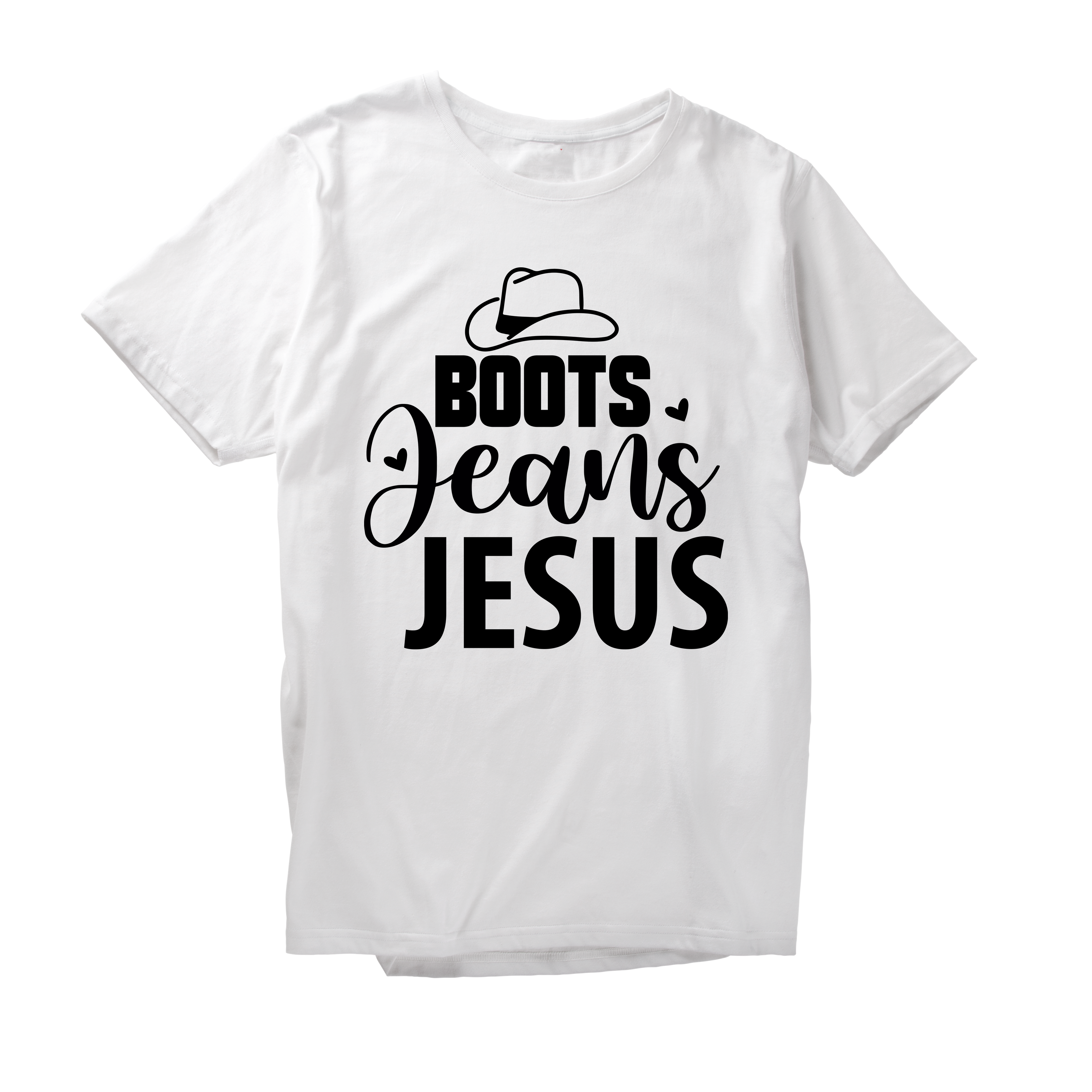 Alfaq Boots hear jesus T-Shirt