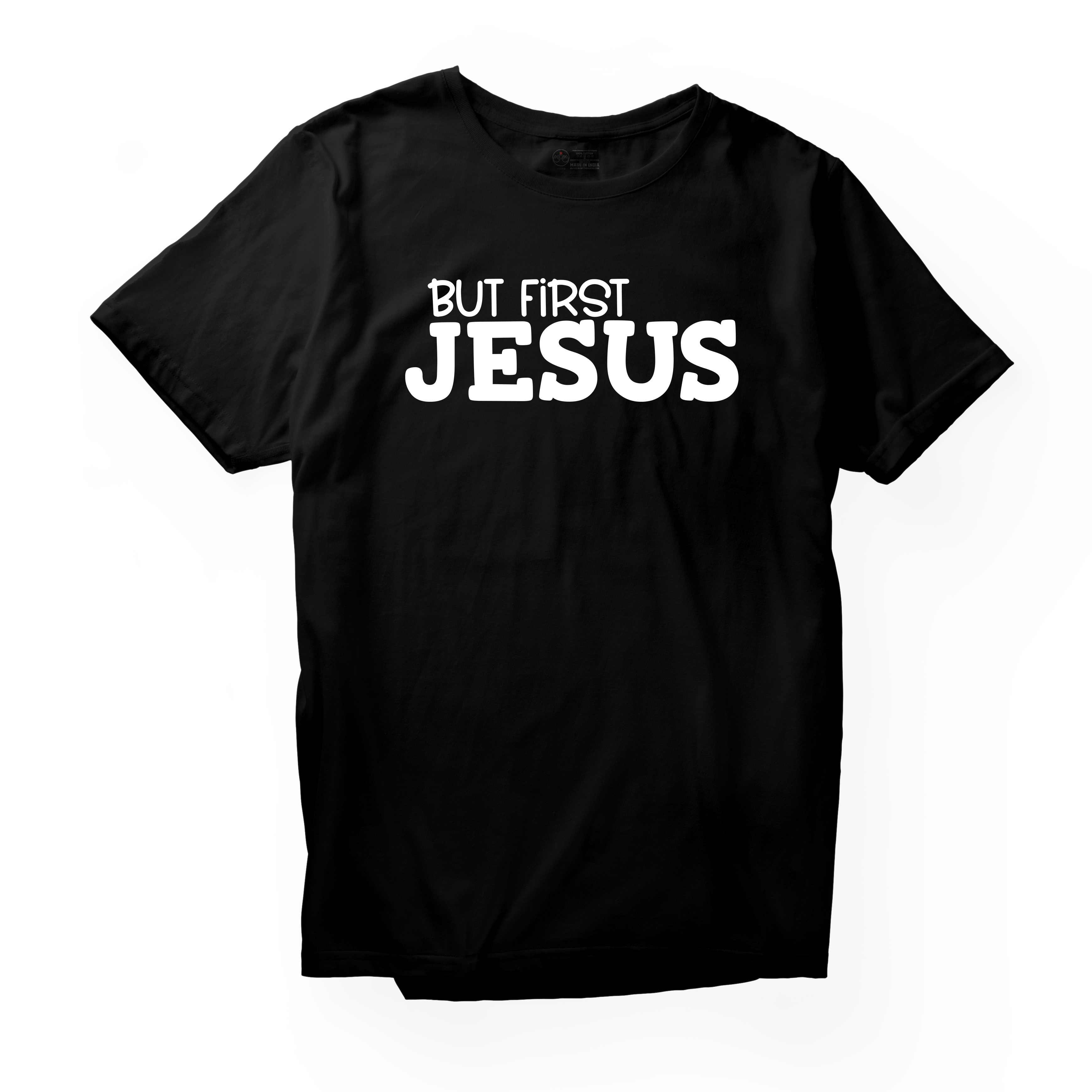 Alfaq But First Jesus WH T-Shirt