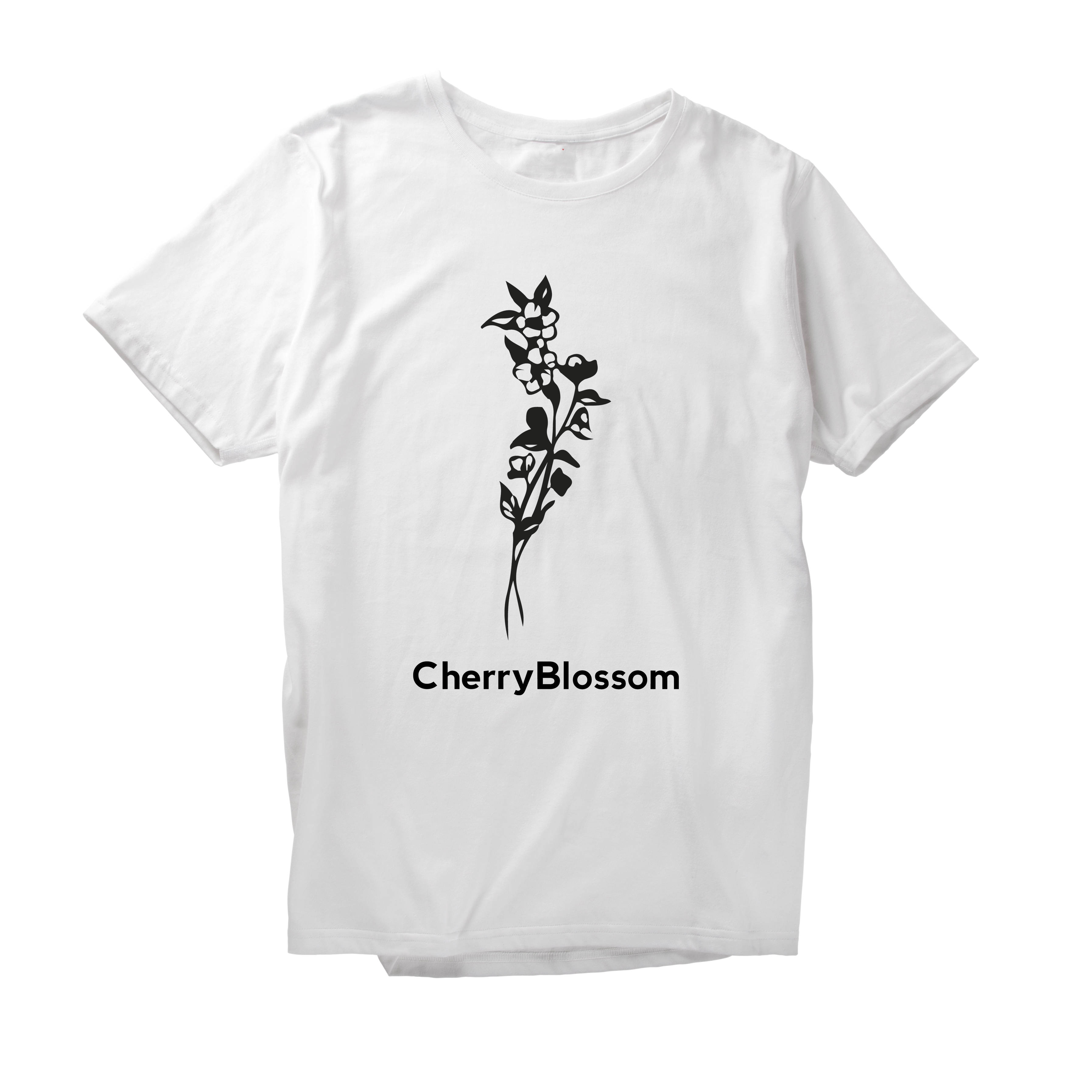 Alfaq Cherry Blossom Flower T-Shirt