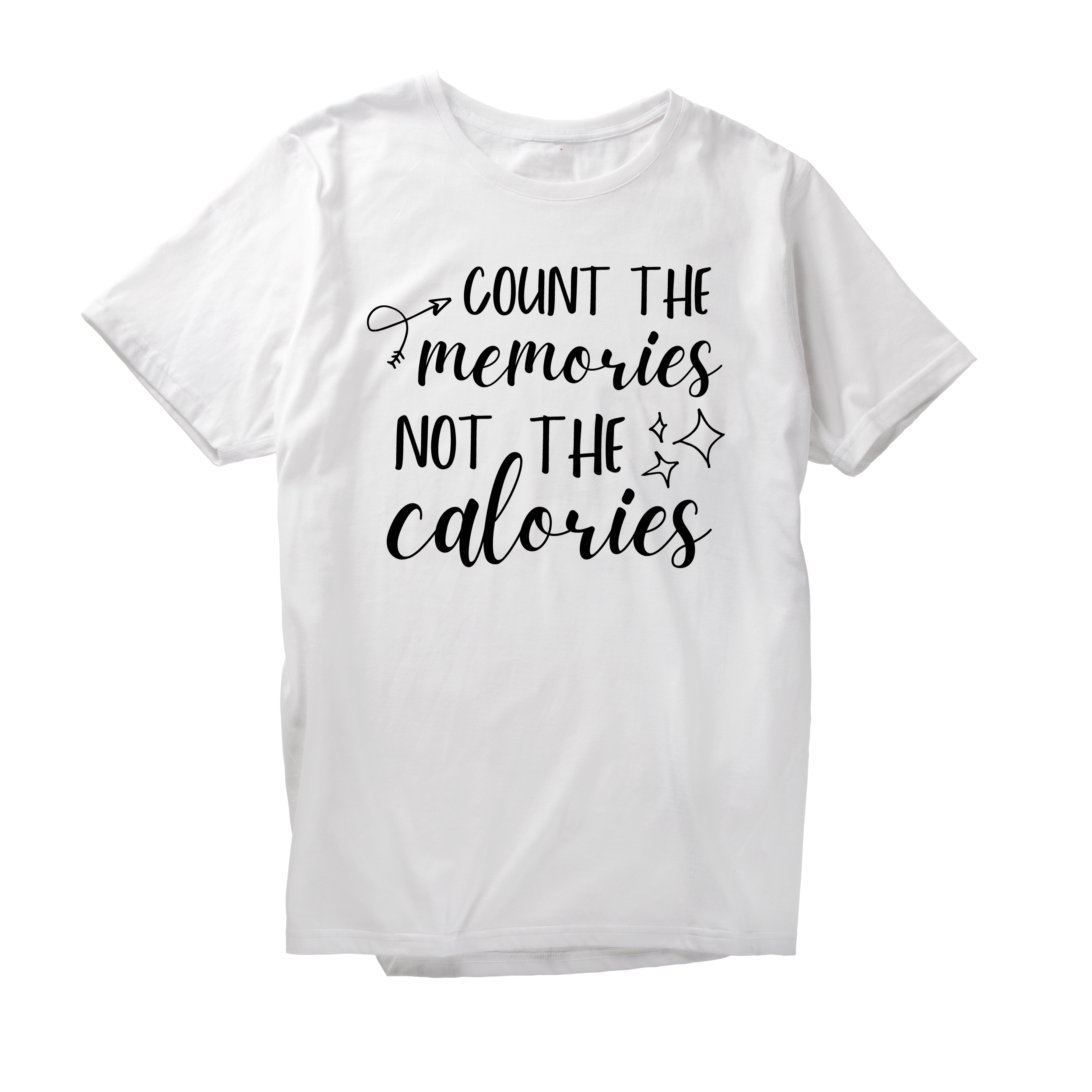 Alfaq Count the memories not the calories T-Shirt