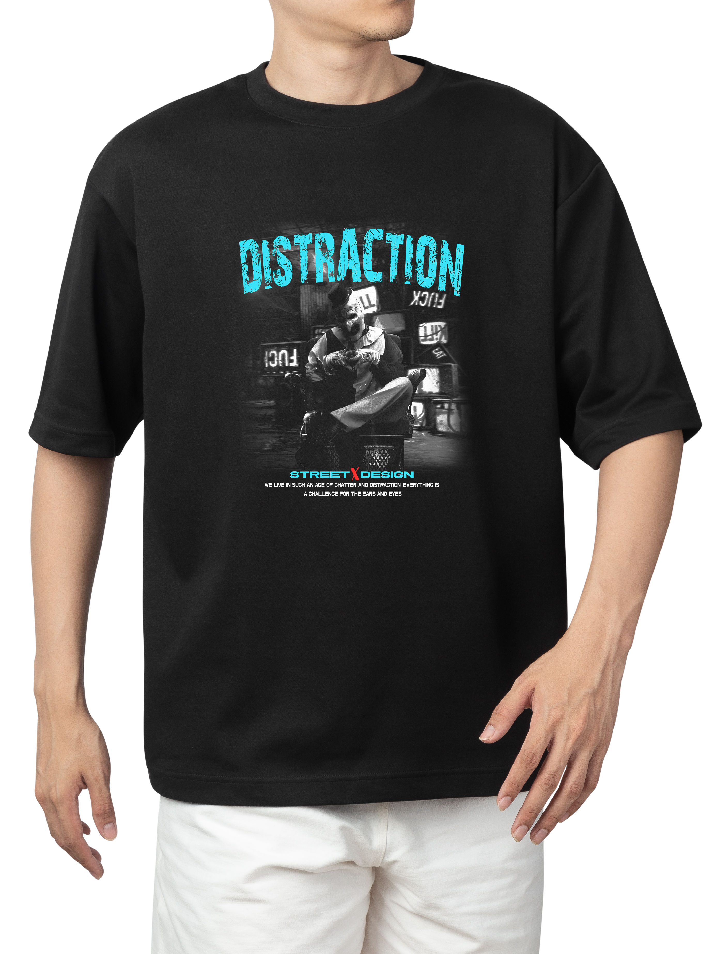 Alfaq Distraction Oversized T-shirt