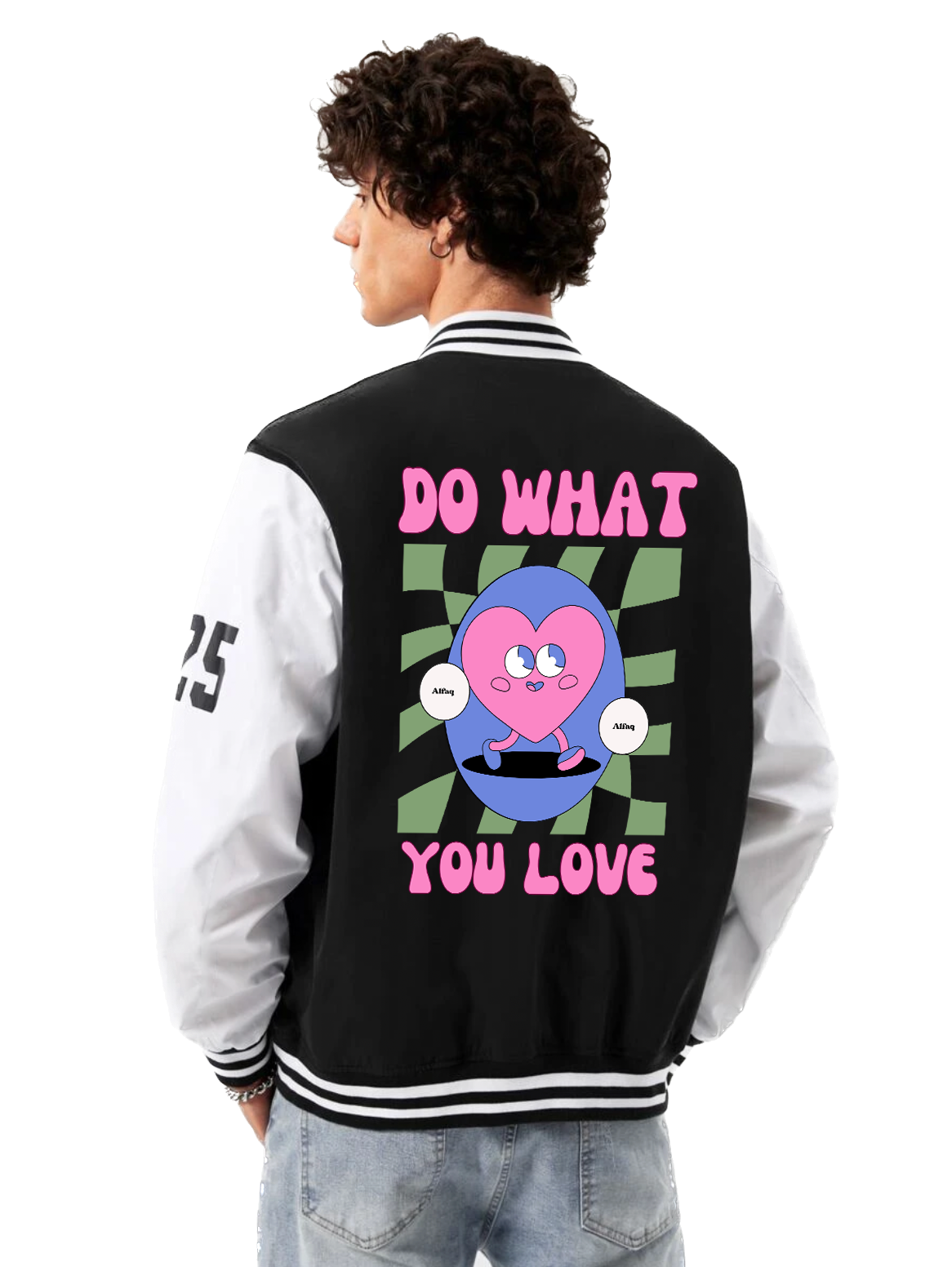 Alfaq Do What You Love Varsity Jacket