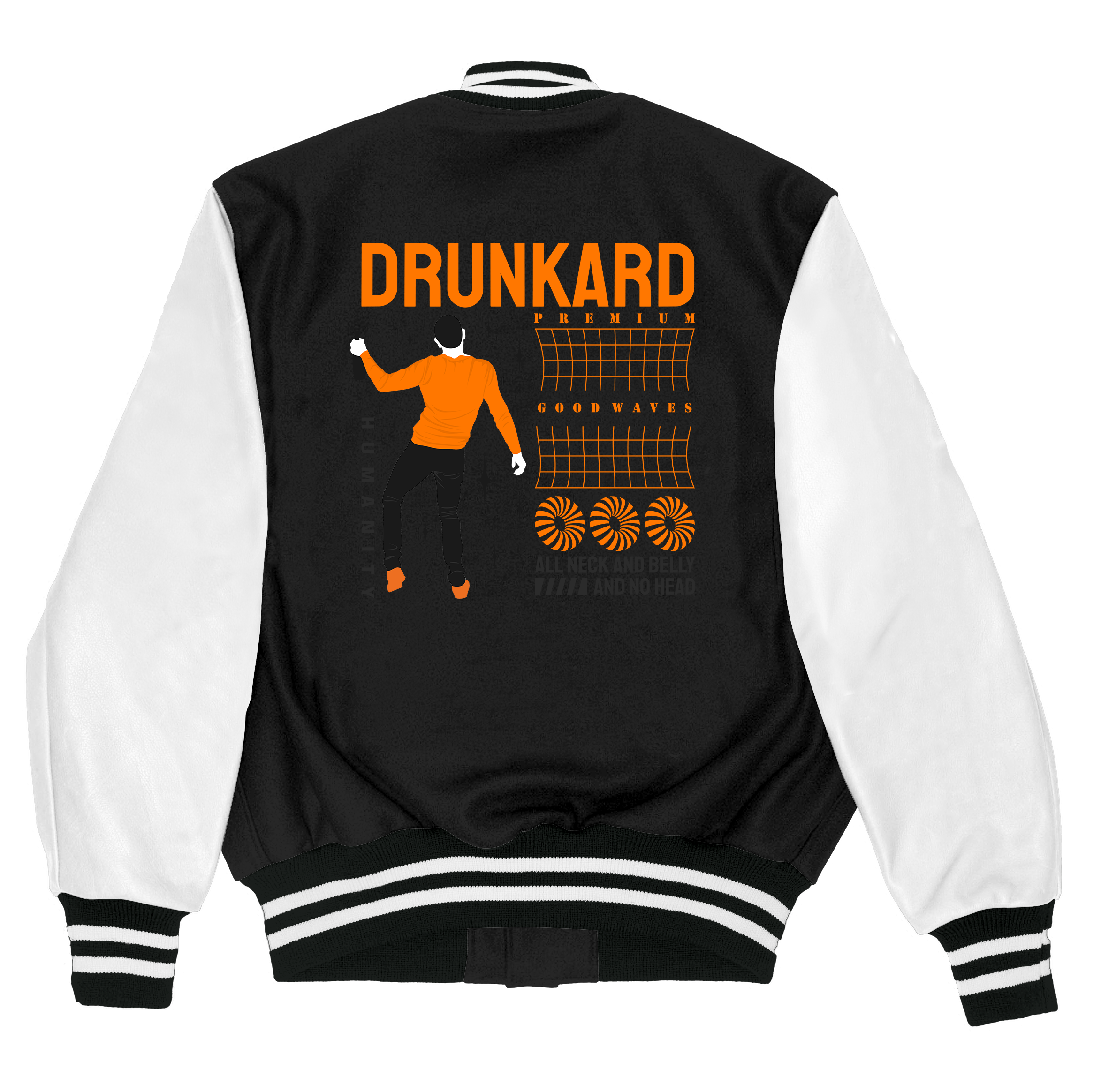 Alfaq Drunkard varsity jacket