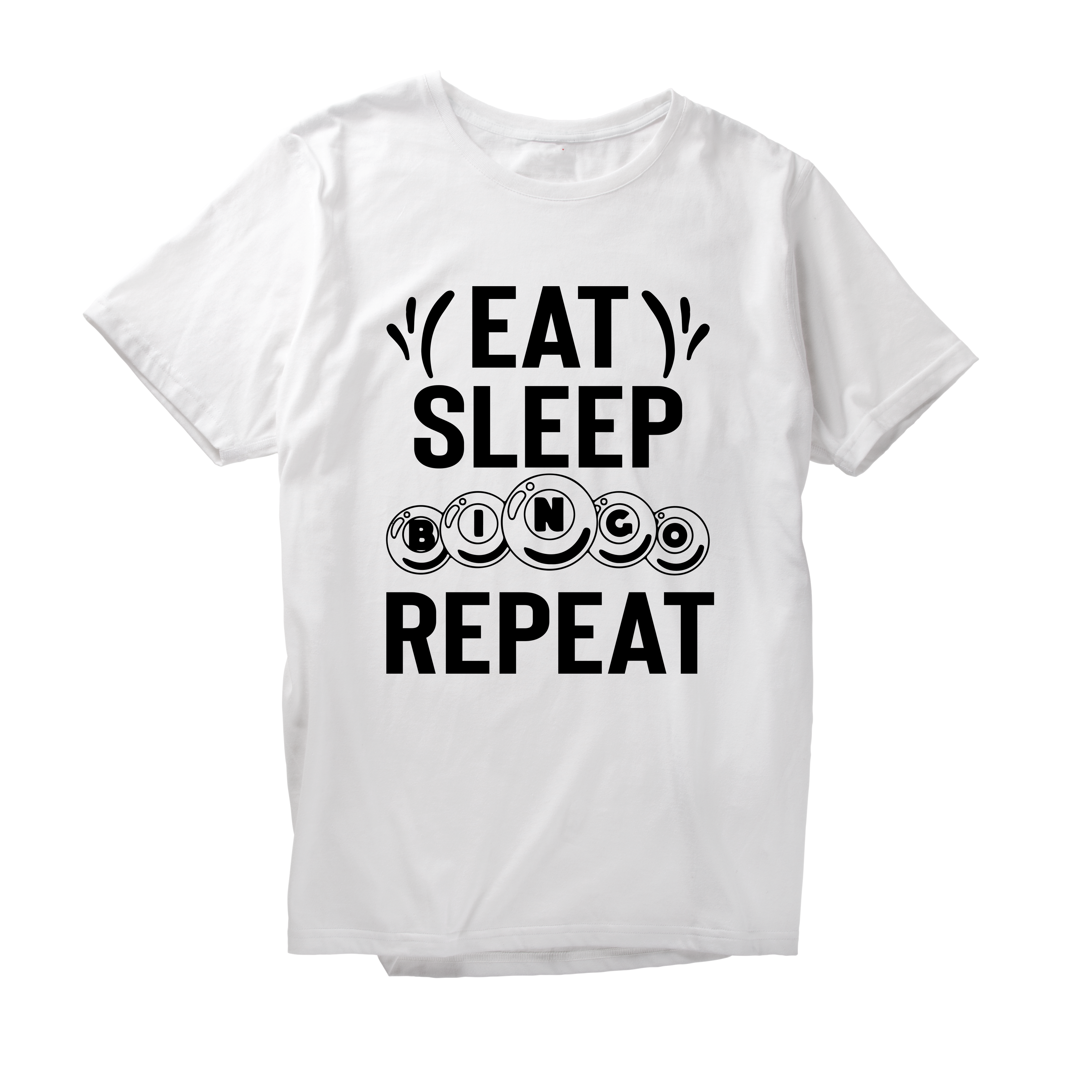 Alfaq Eat Sleep Binco Repeat 2 T-Shirt