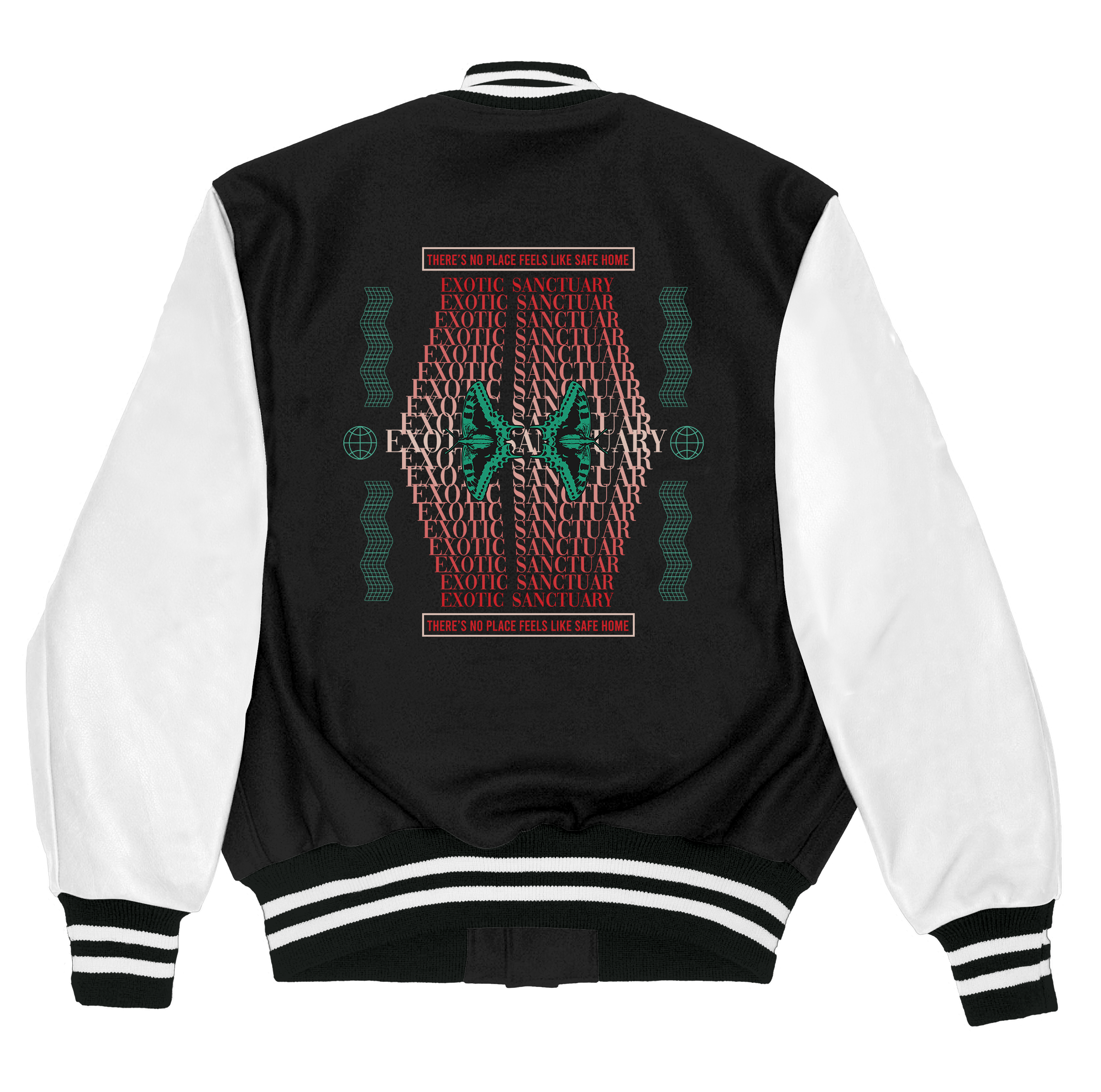 Alfaq Exotic Sanctuary varsity jacket