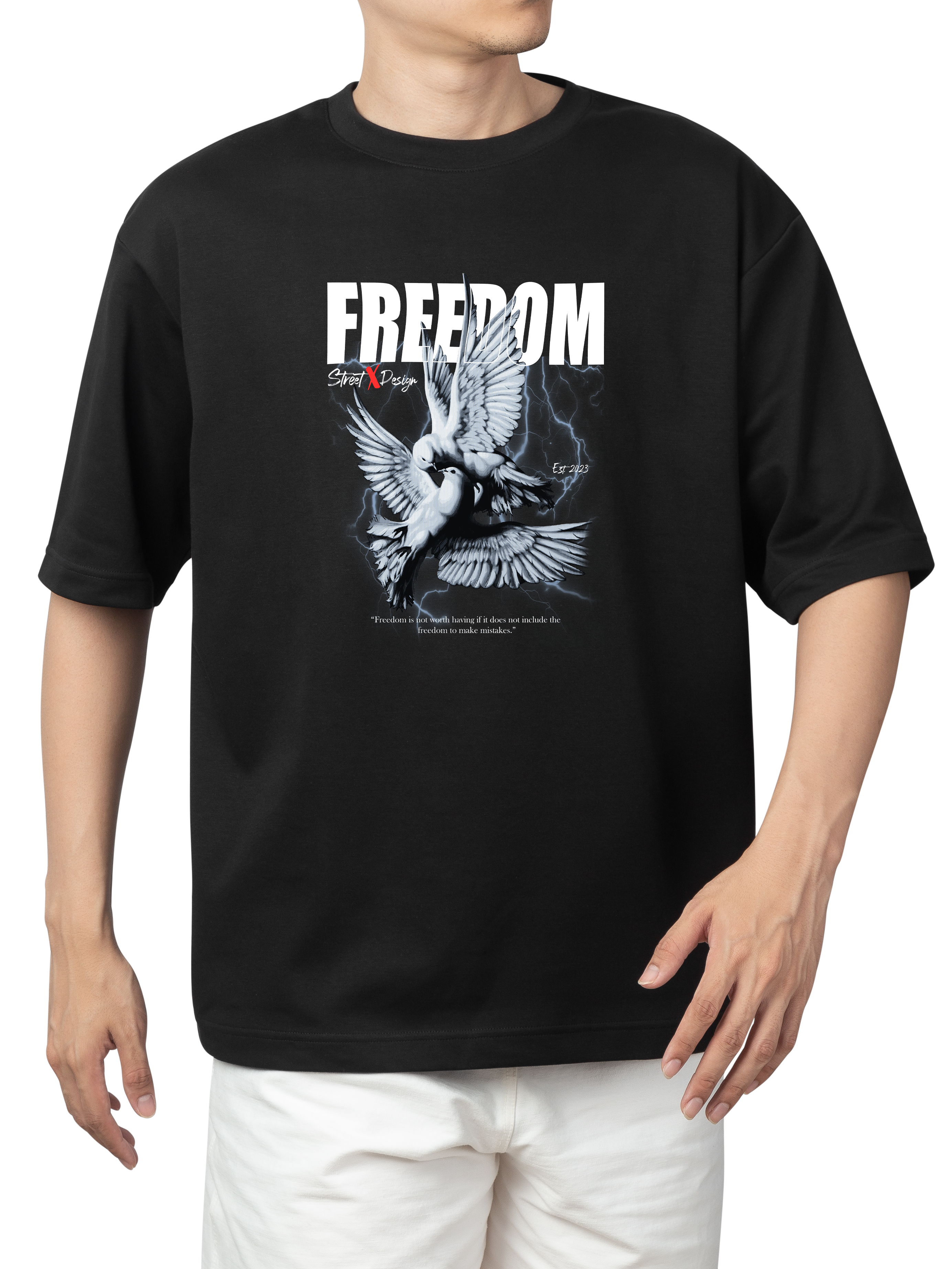 Alfaq Freedom Oversized T-shirt