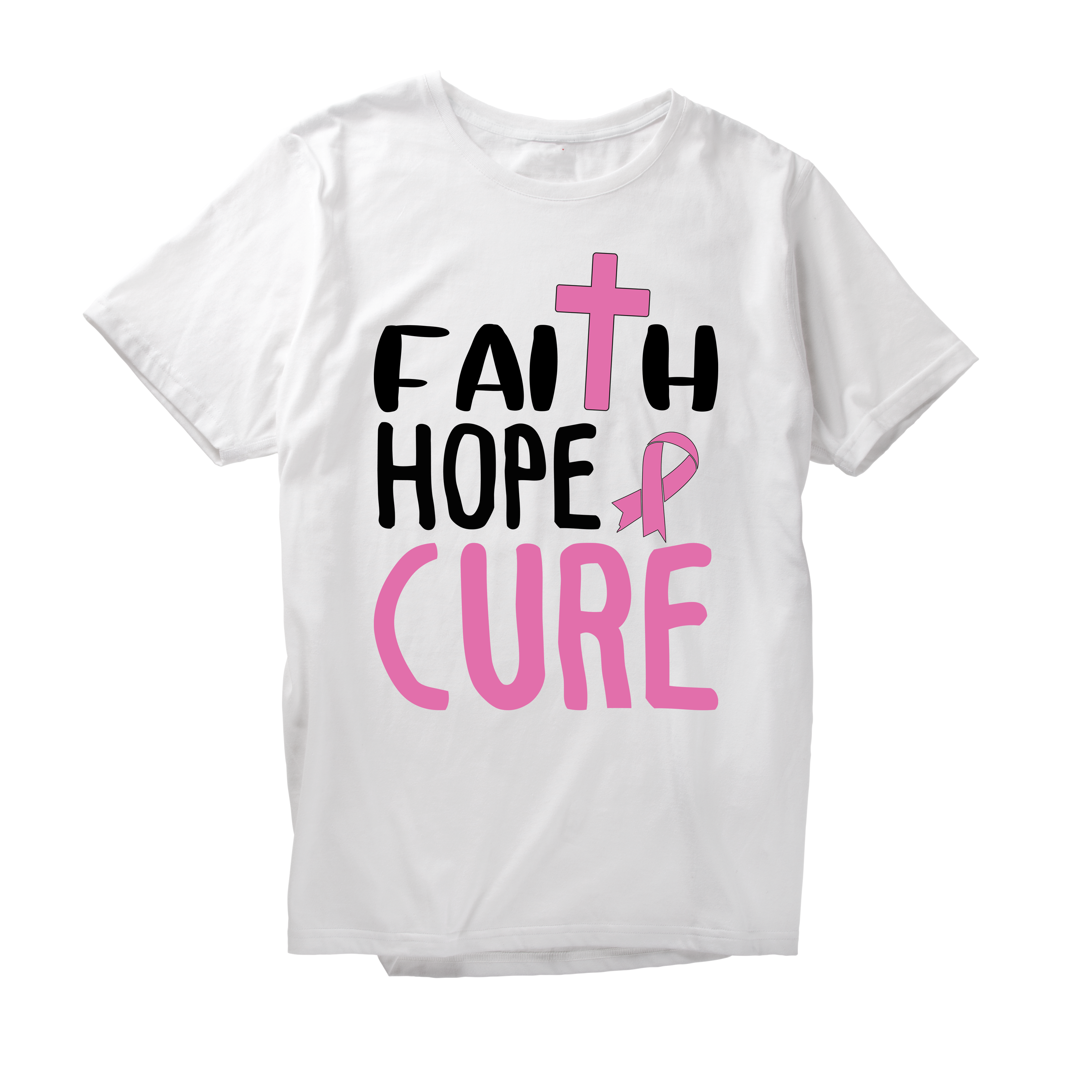 Alfaq Faith Hope Cure T-Shirt