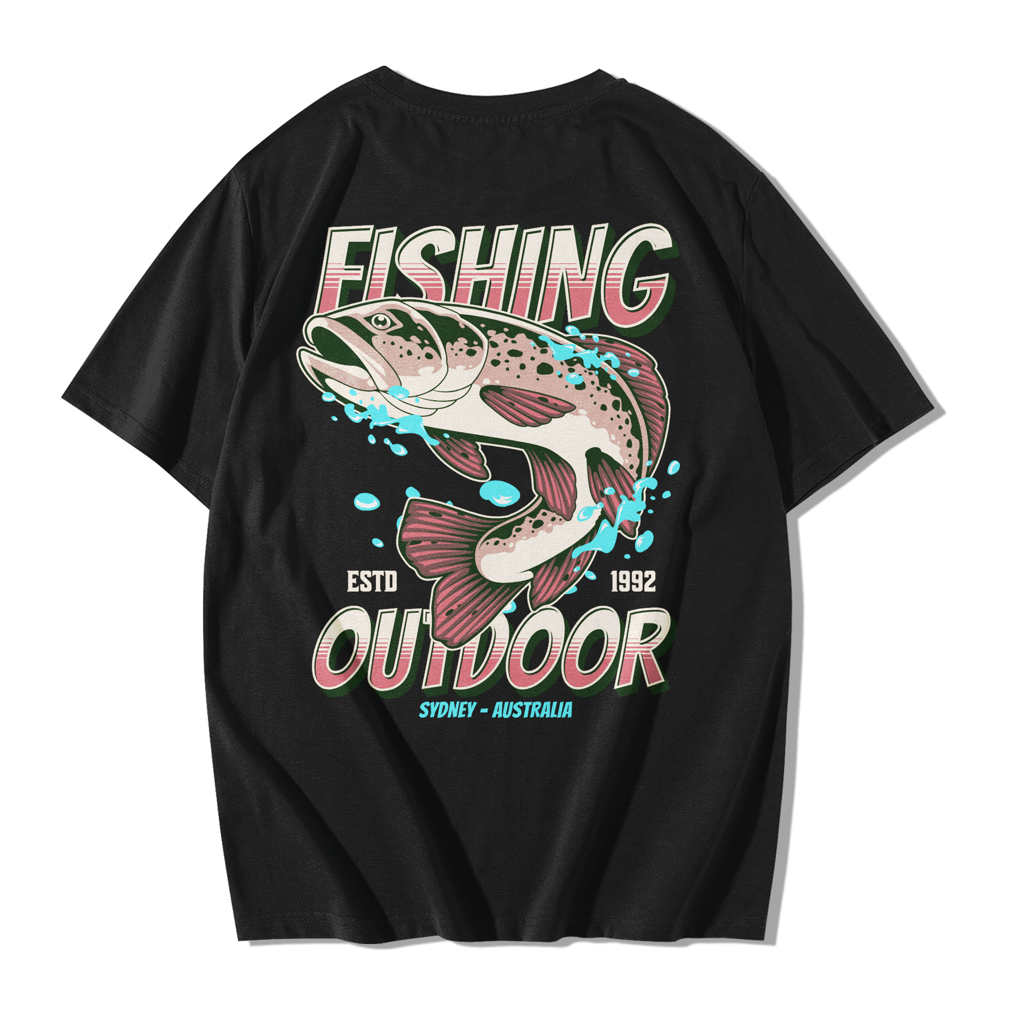 Alfaq Fishing outdoor Oversize T-Shirt