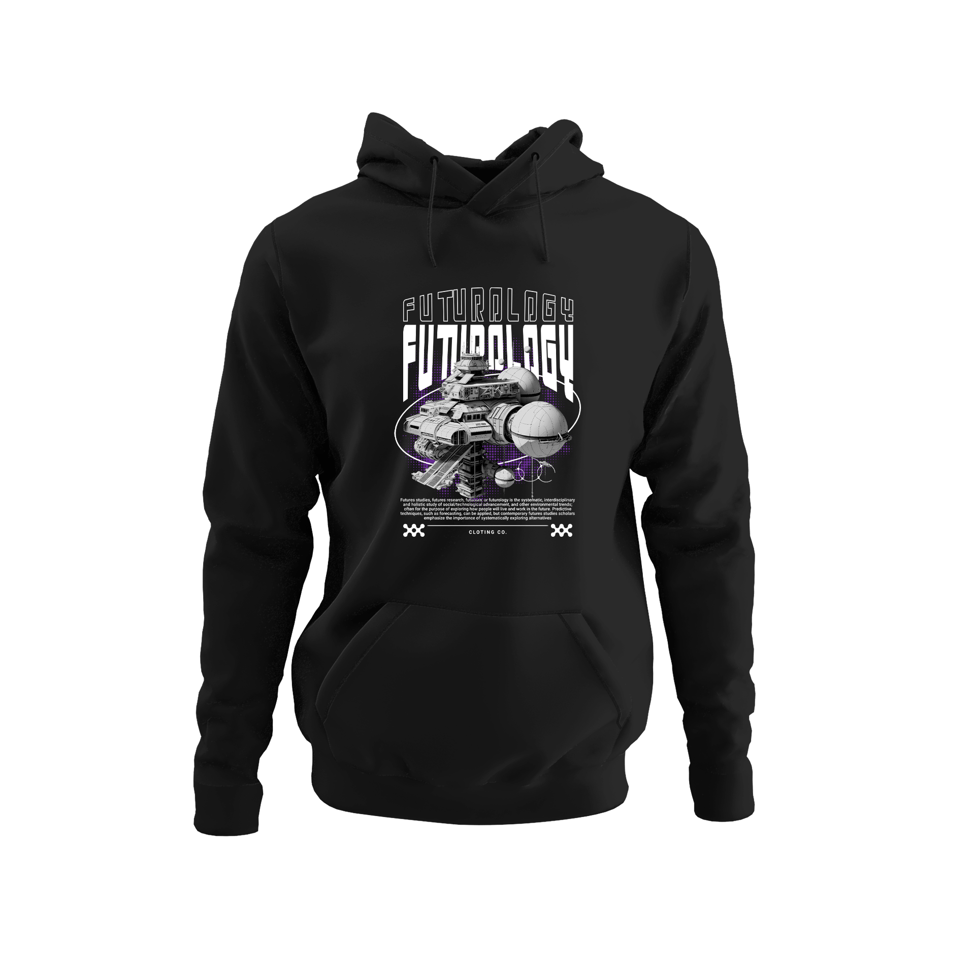 Alfaq Futurology Streetwear Hoodie