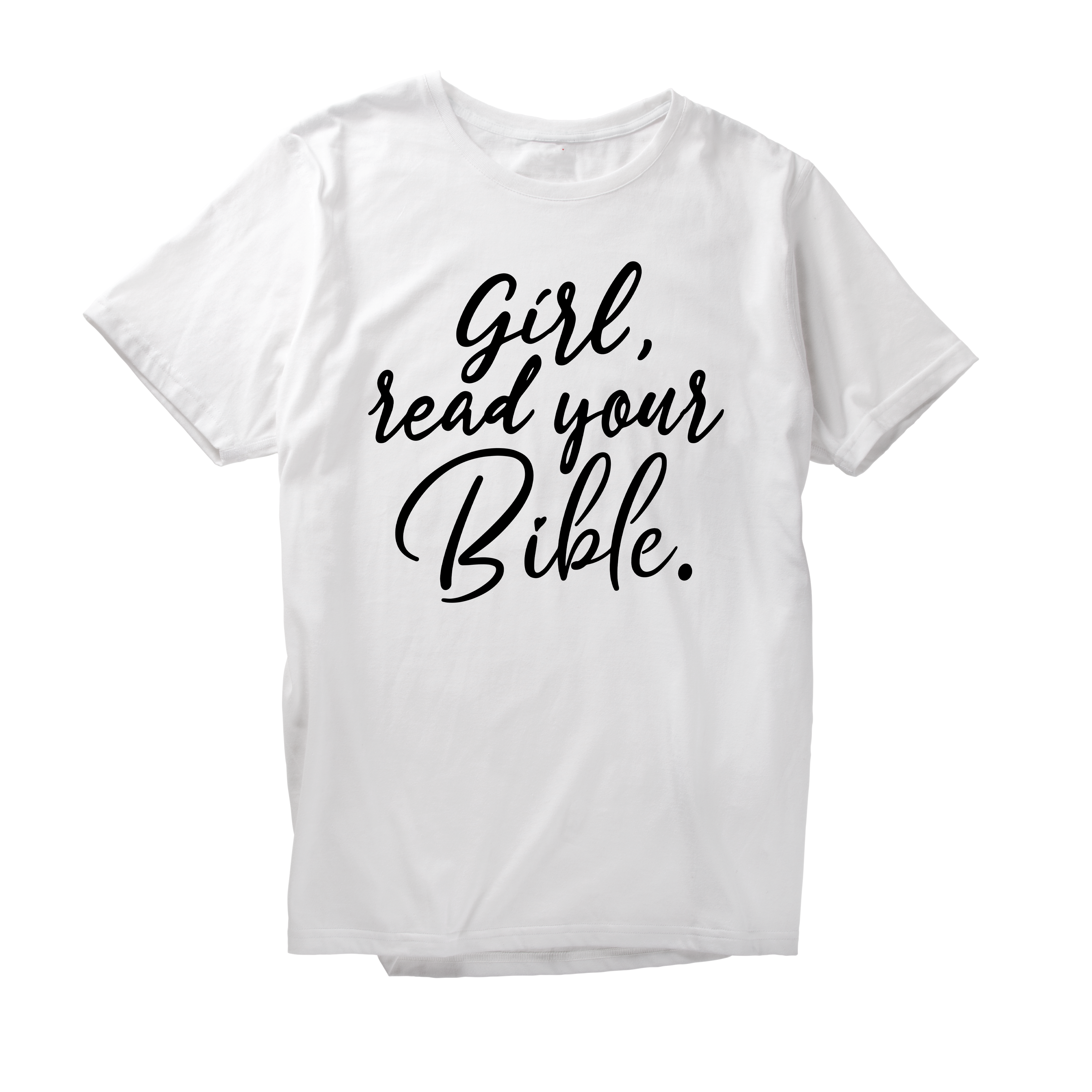 Alfaq Girl Read Your Bible T-Shirt
