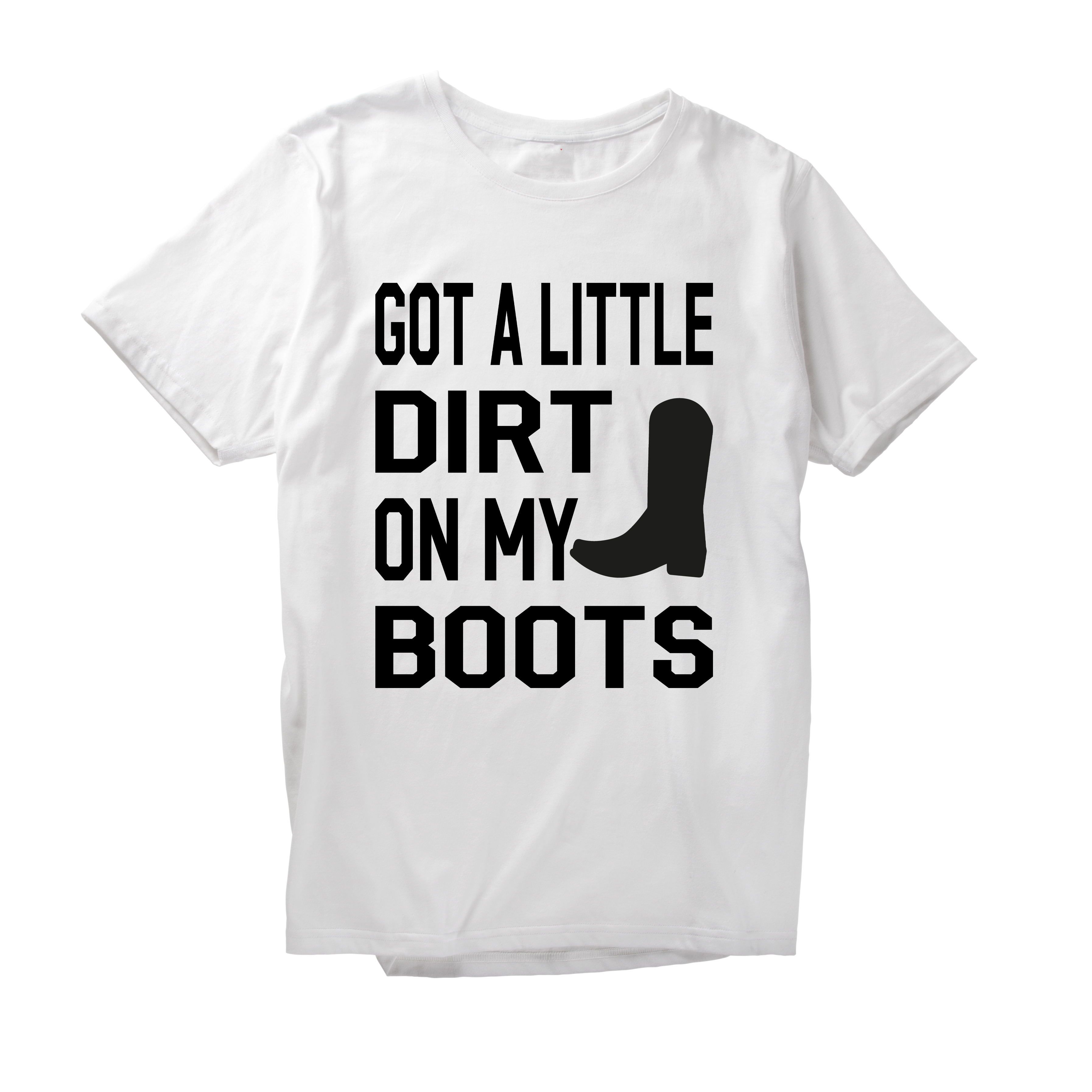Alfaq Git a little dirt on my boots T-Shirt