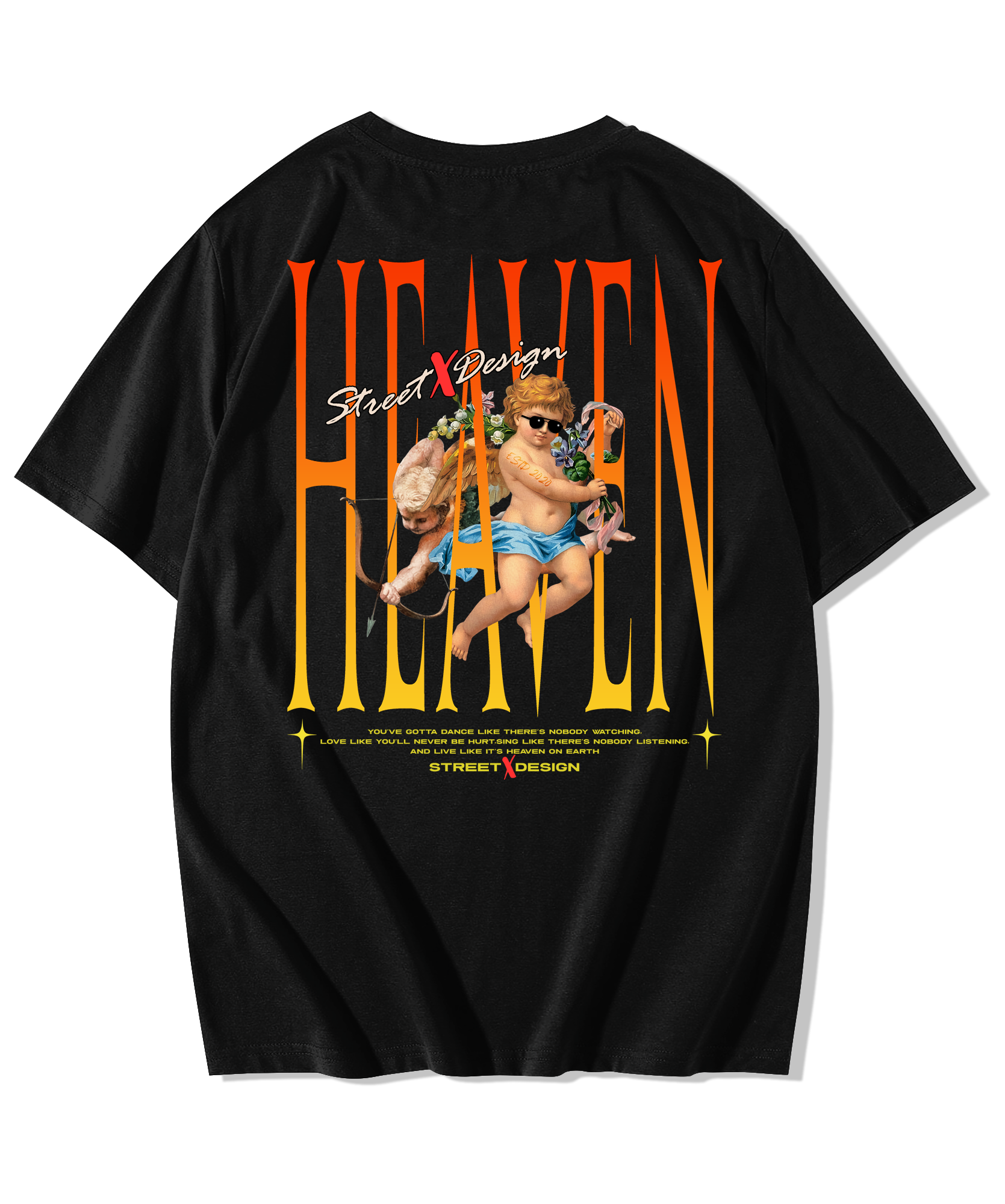 Alfaq Heaven Oversized T-Shirt - Alfaq