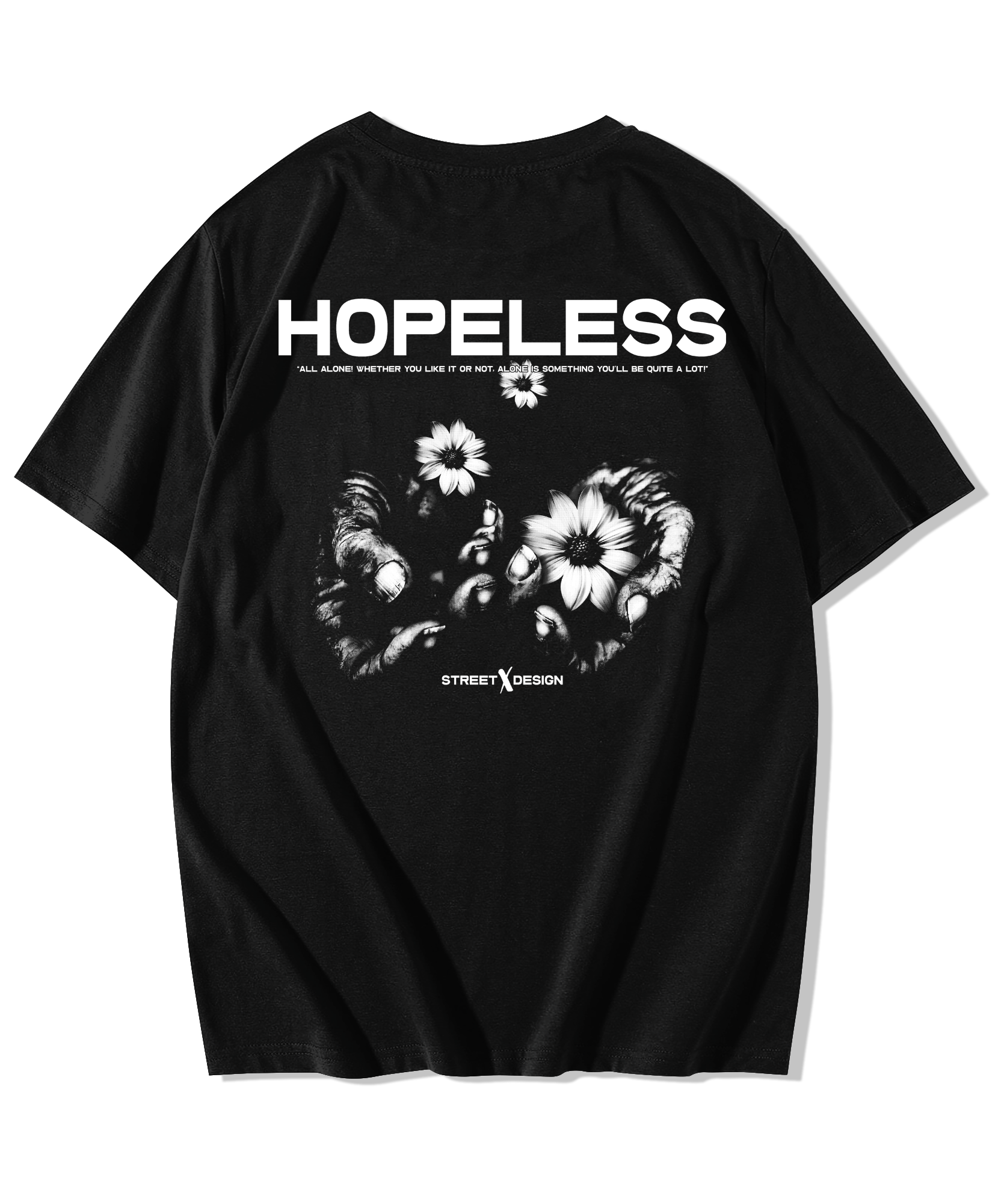 Alfaq Hopeless Oversized T-Shirt - Alfaq