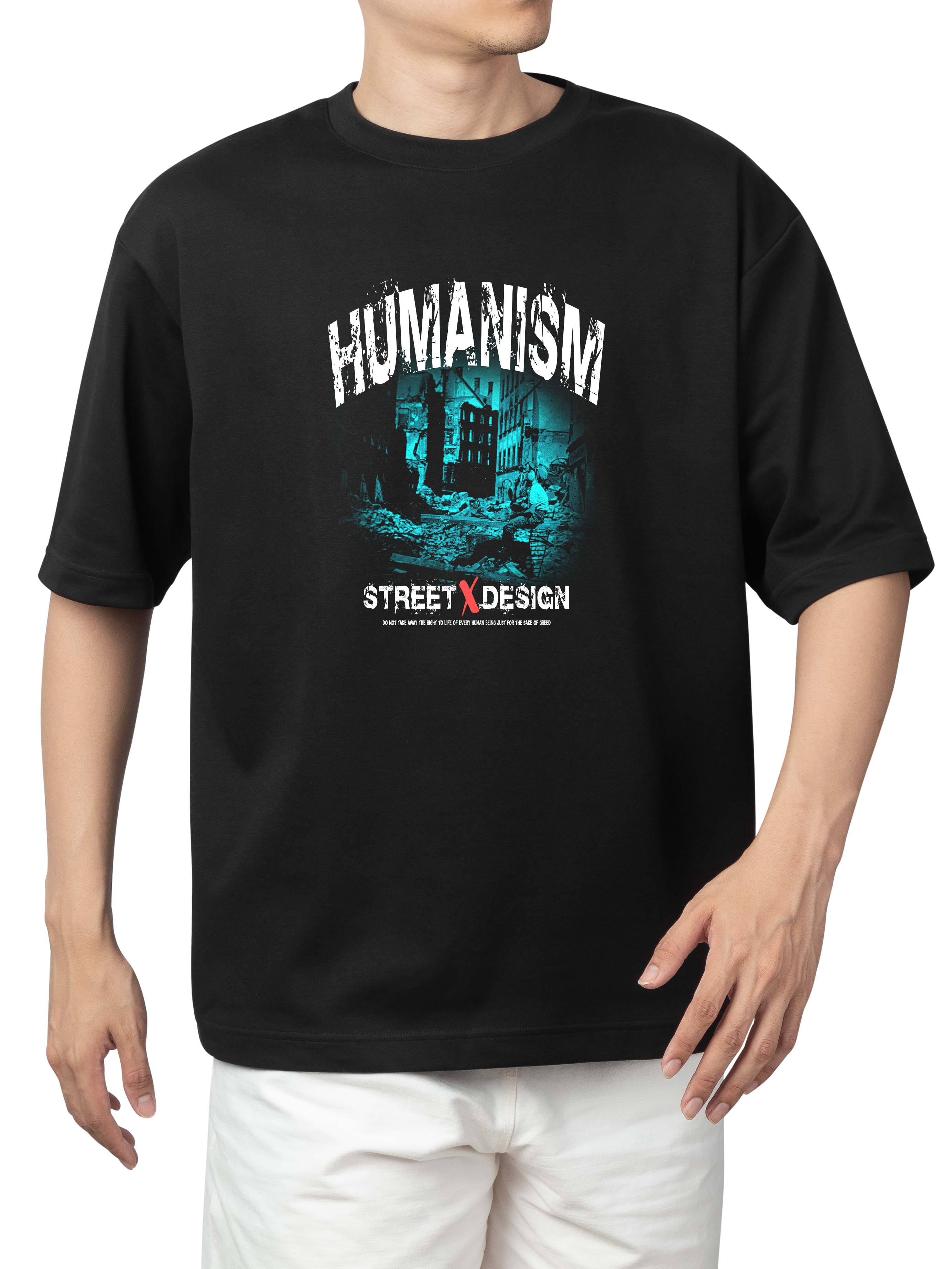 Alfaq Humanism Oversized T-shirt