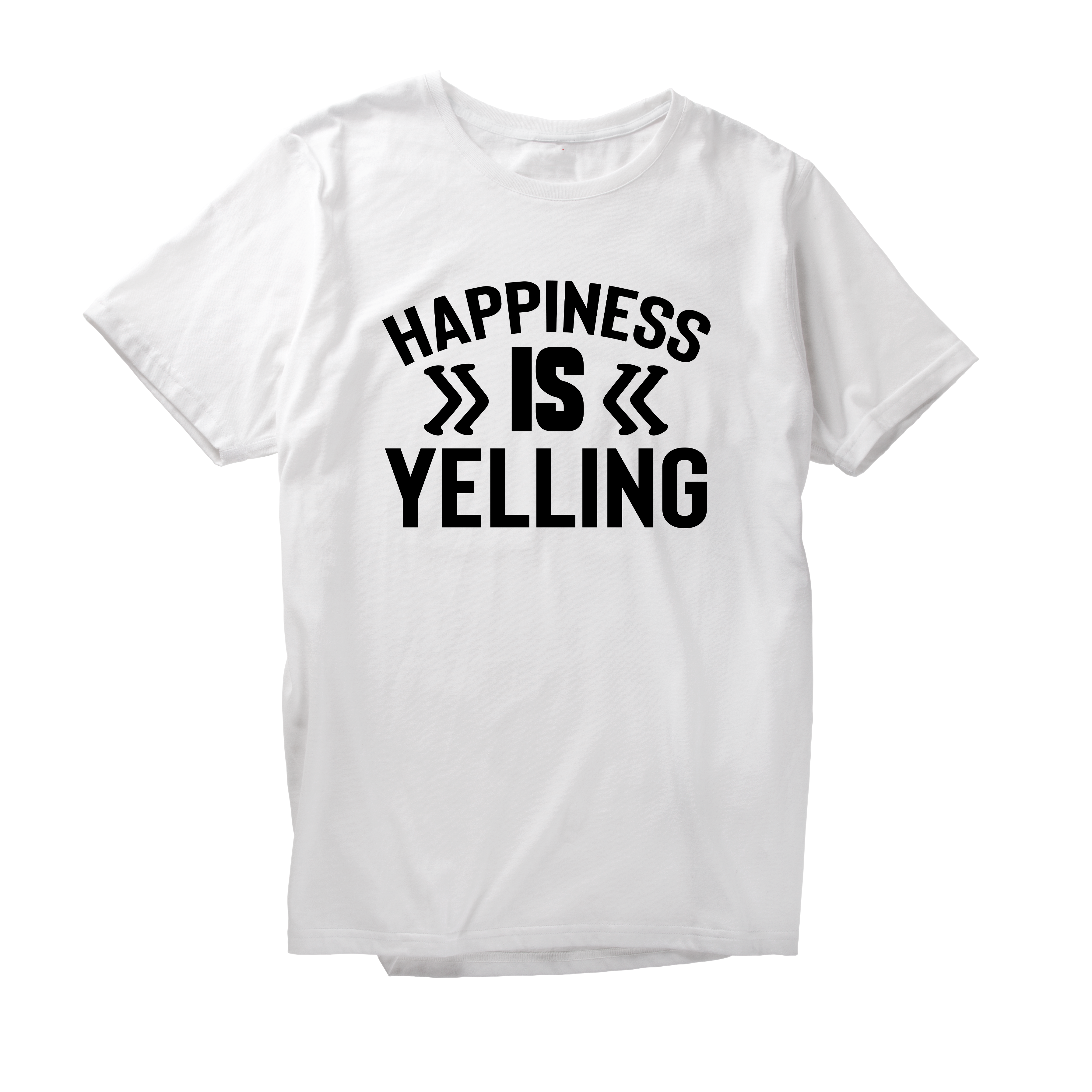 Alfaq Happiness Is Yelling T-Shirt