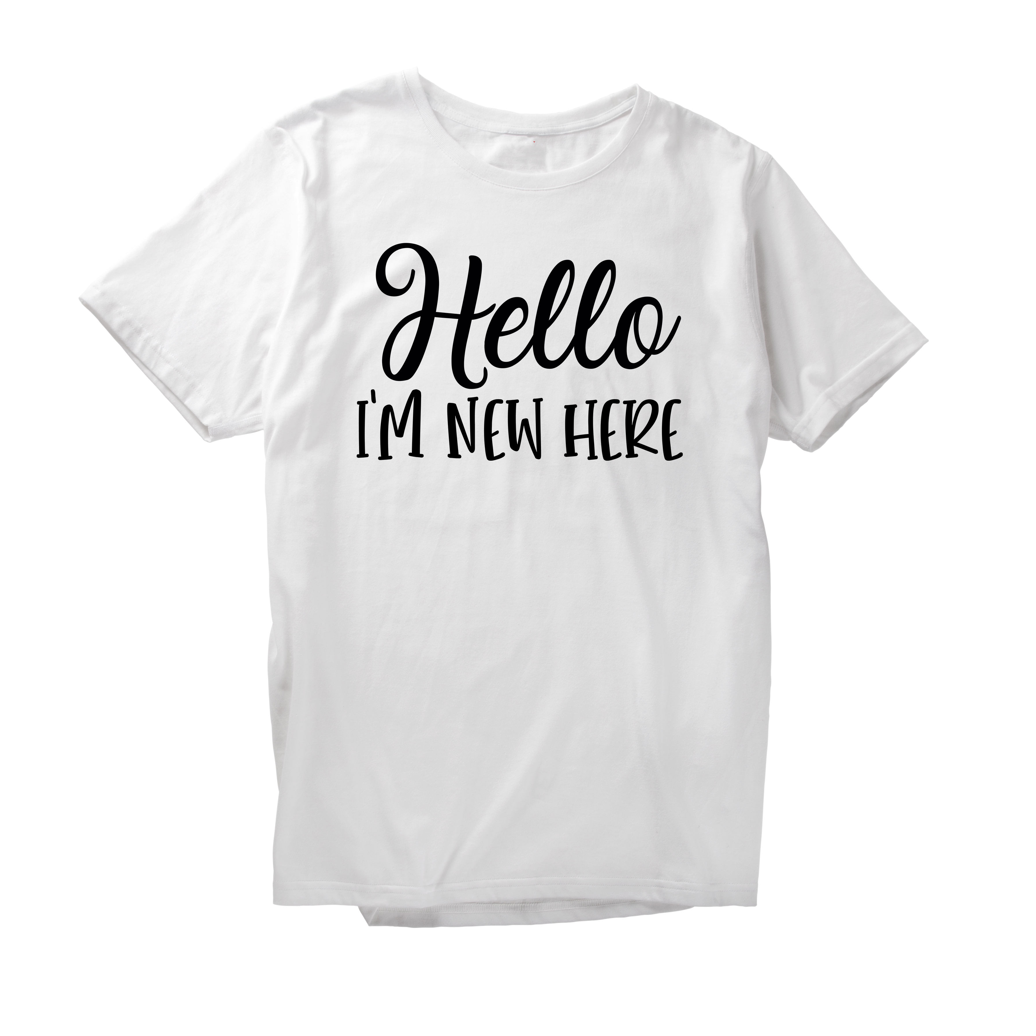 Alfaq Hello i'm new here T-Shirt