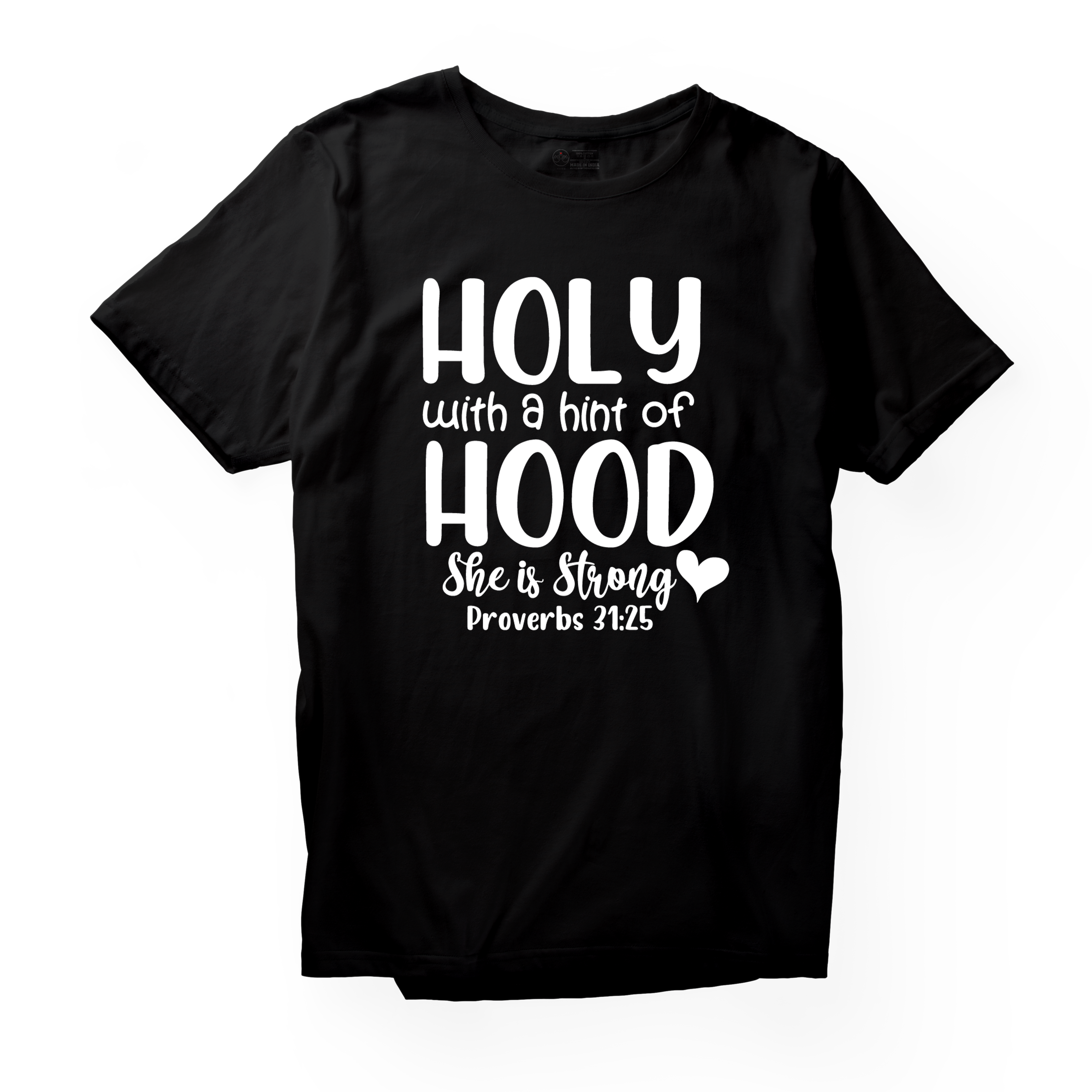 Alfaq Holy with a hint of hood WH T-Shirt